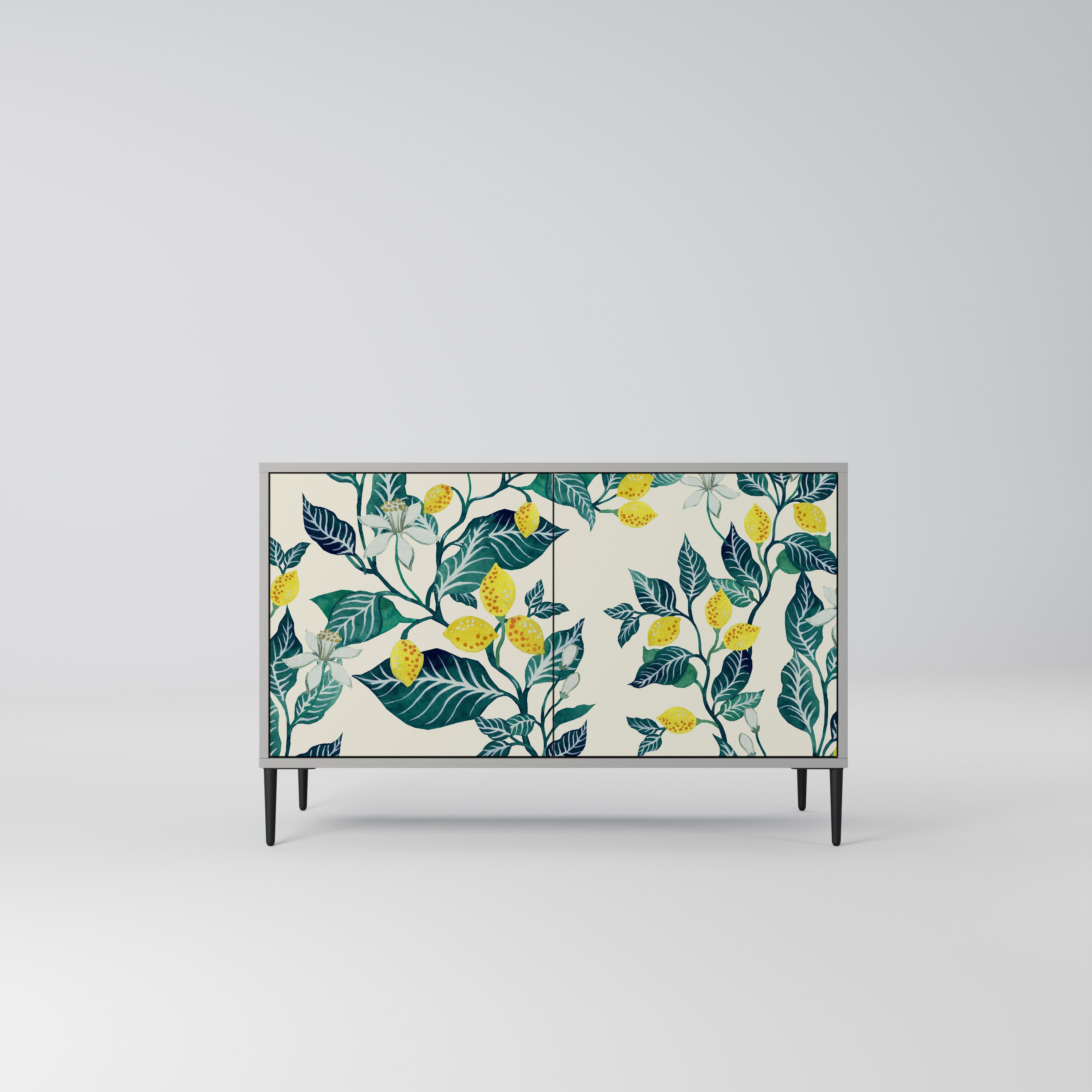 LEMON TREE Komoda 2-drzwiowa korpus Szary