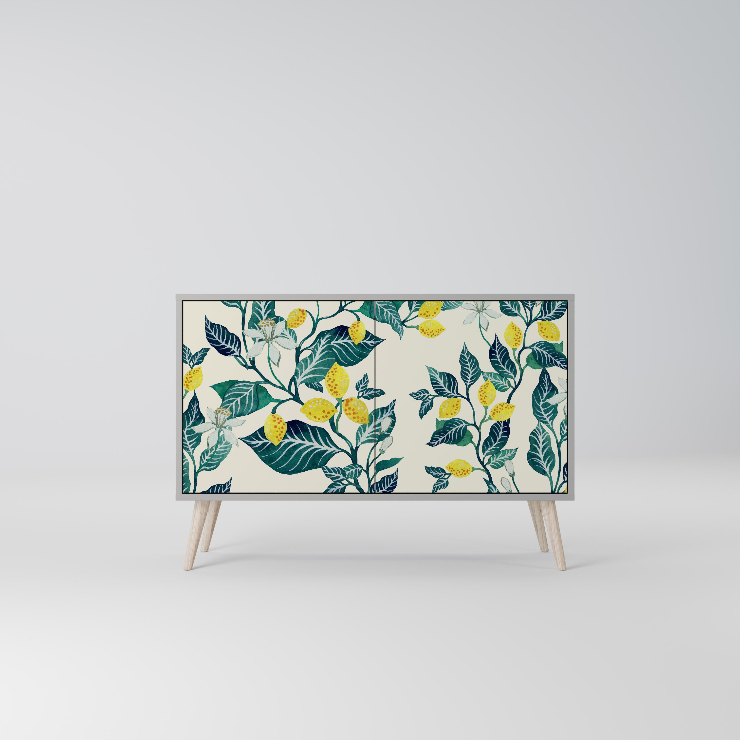 LEMON TREE Komoda 2-drzwiowa korpus Szary