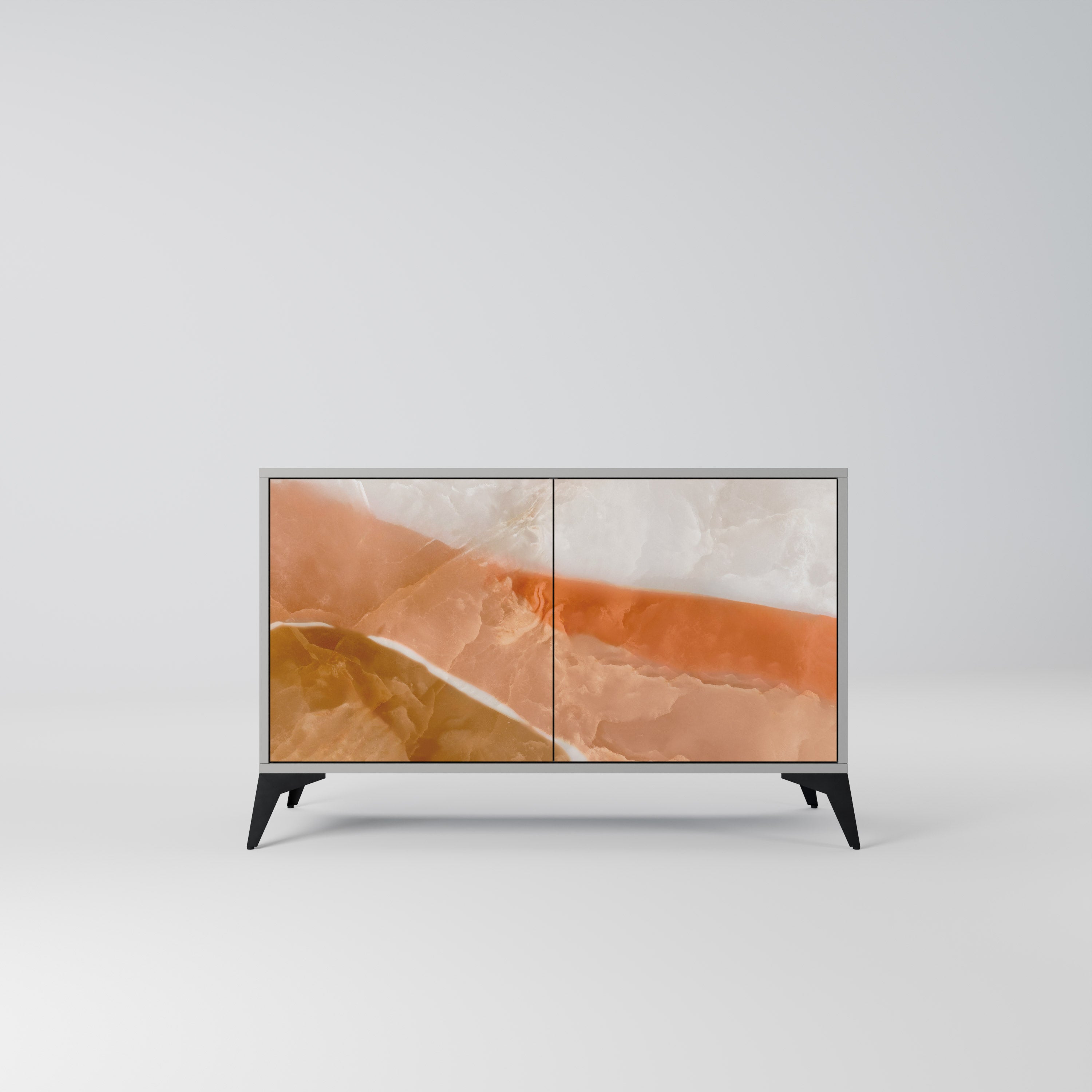 SANDHILLS SPLENDOUR Komoda 2-drzwiowa korpus Szary