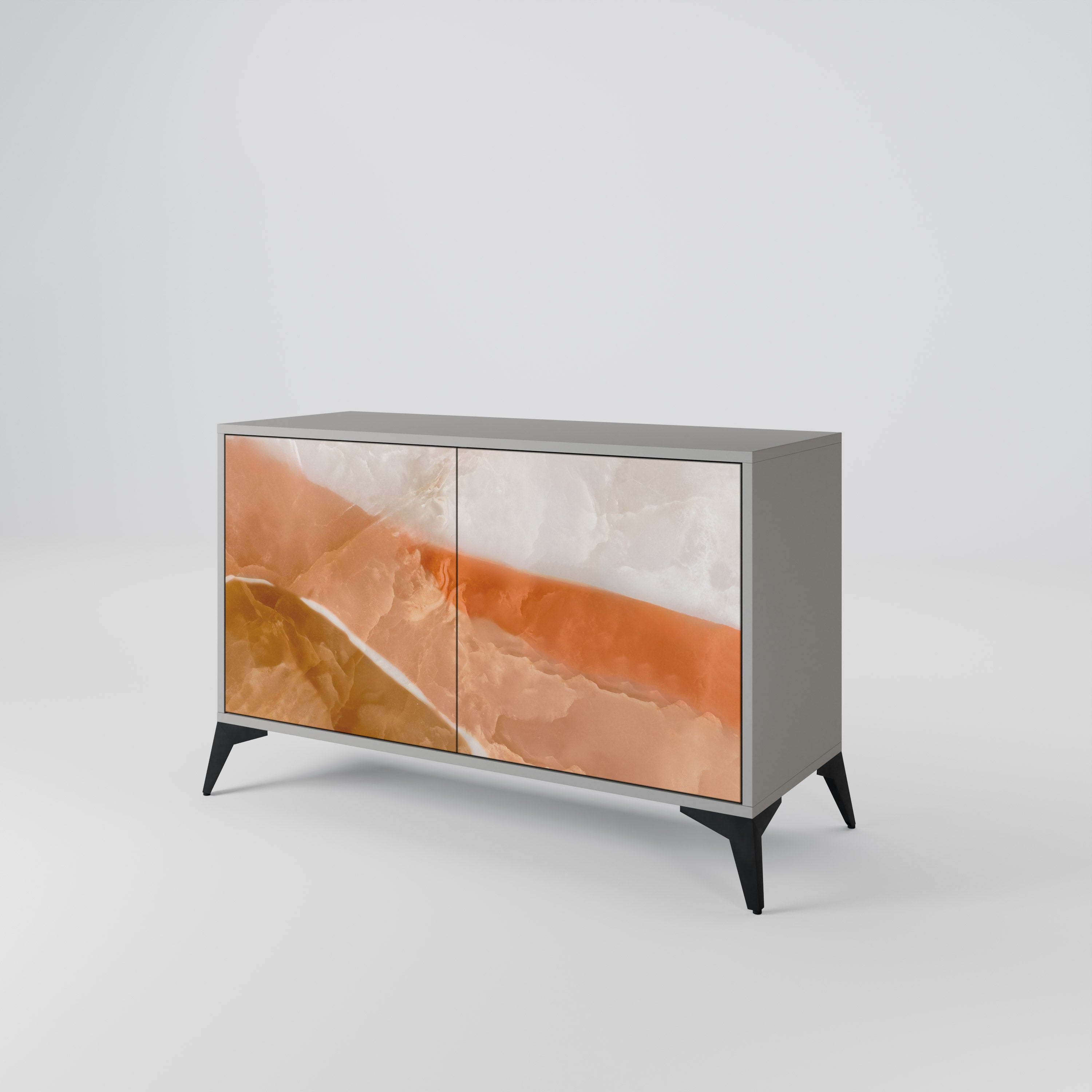 SANDHILLS SPLENDOUR Komoda 2-drzwiowa korpus Szary