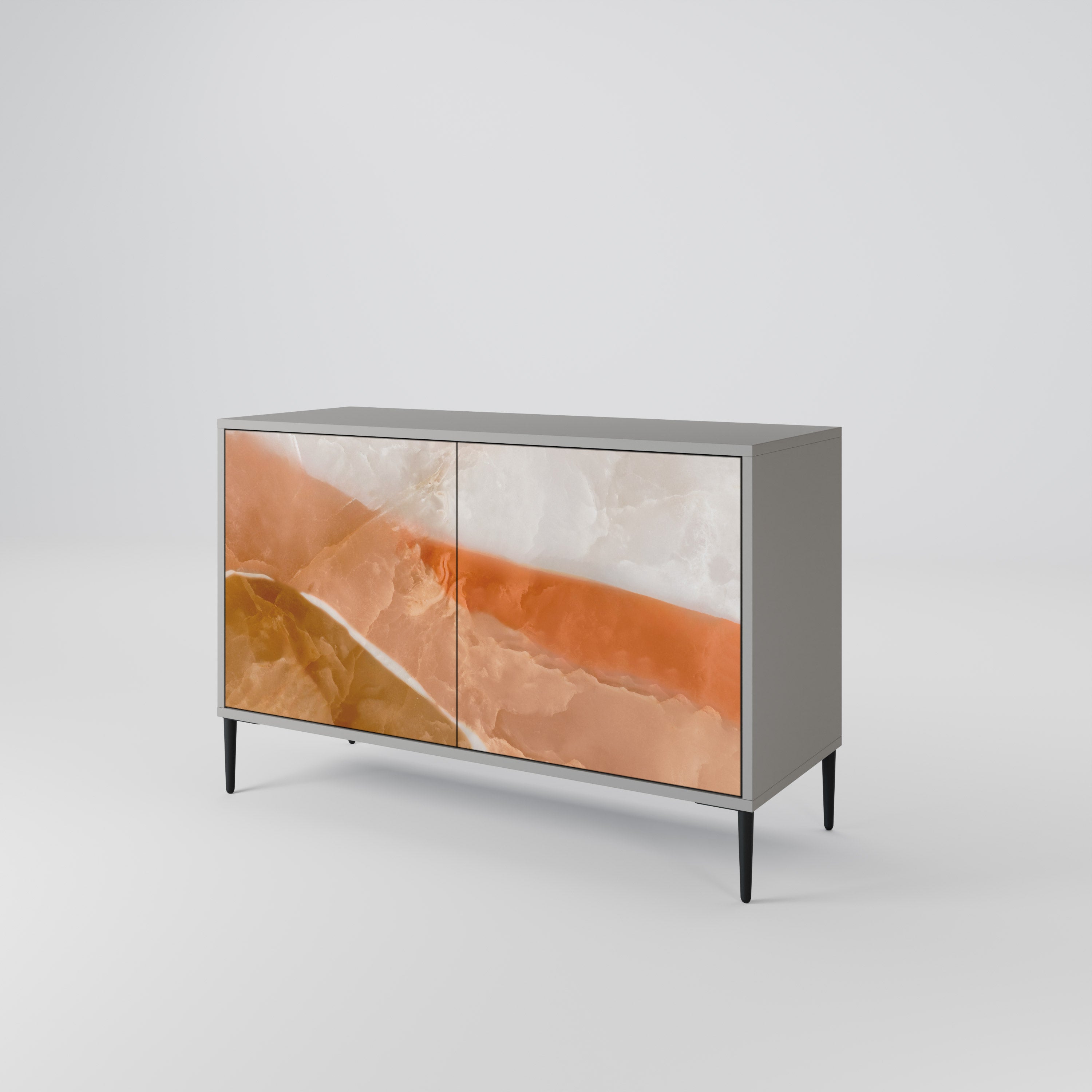 SANDHILLS SPLENDOUR Komoda 2-drzwiowa korpus Szary