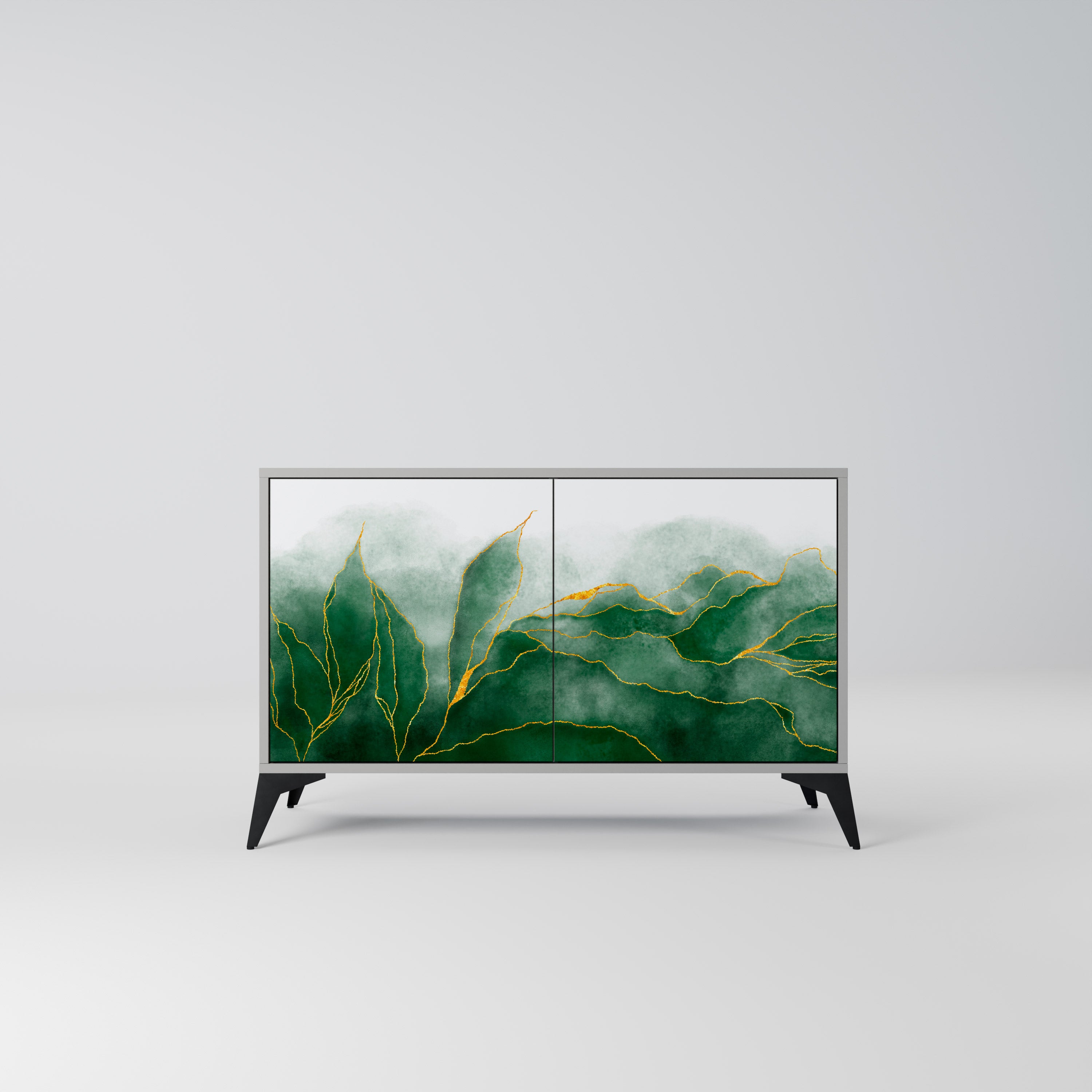 EXPENSIVE NATURE Komoda 2-drzwiowa korpus Szary