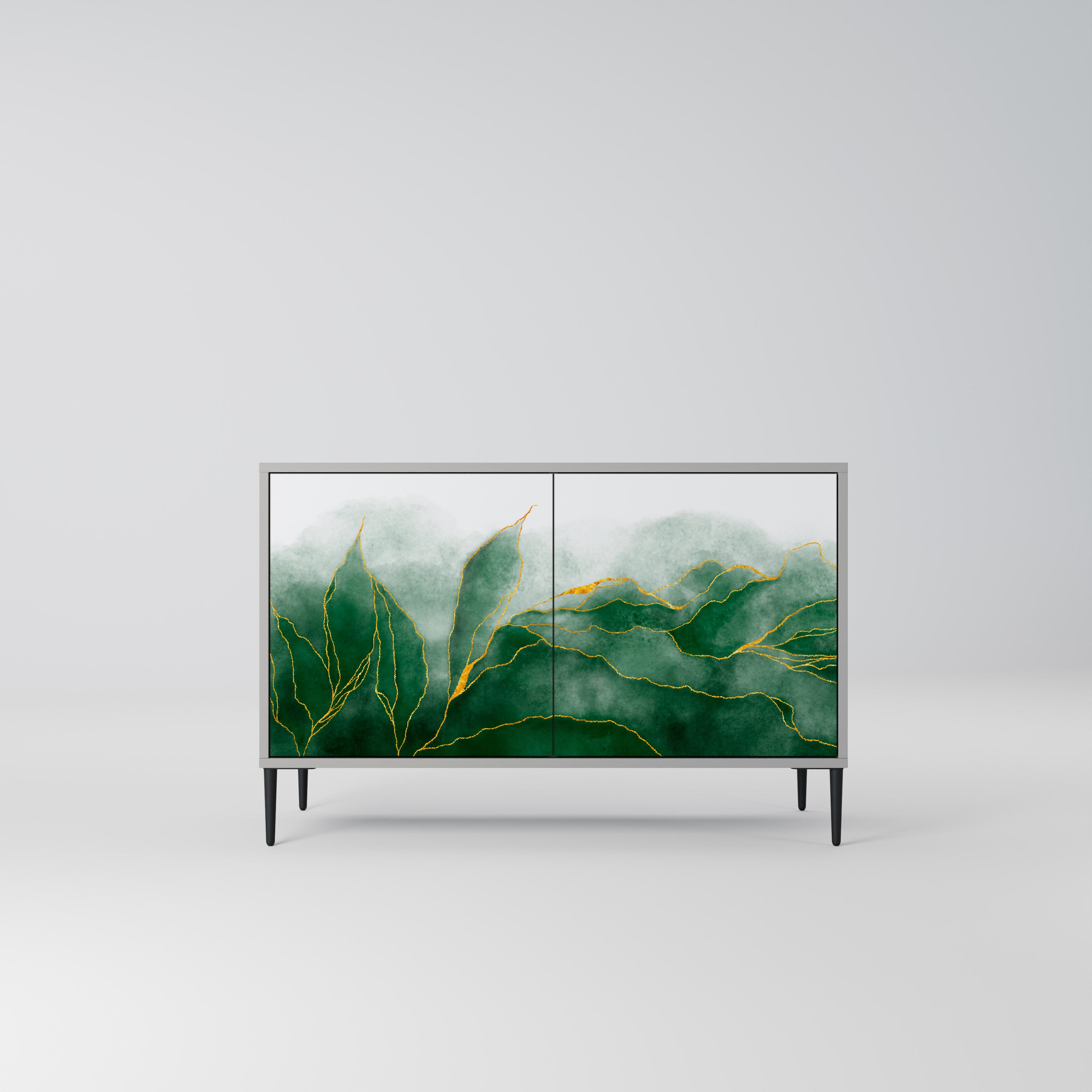EXPENSIVE NATURE Komoda 2-drzwiowa korpus Szary