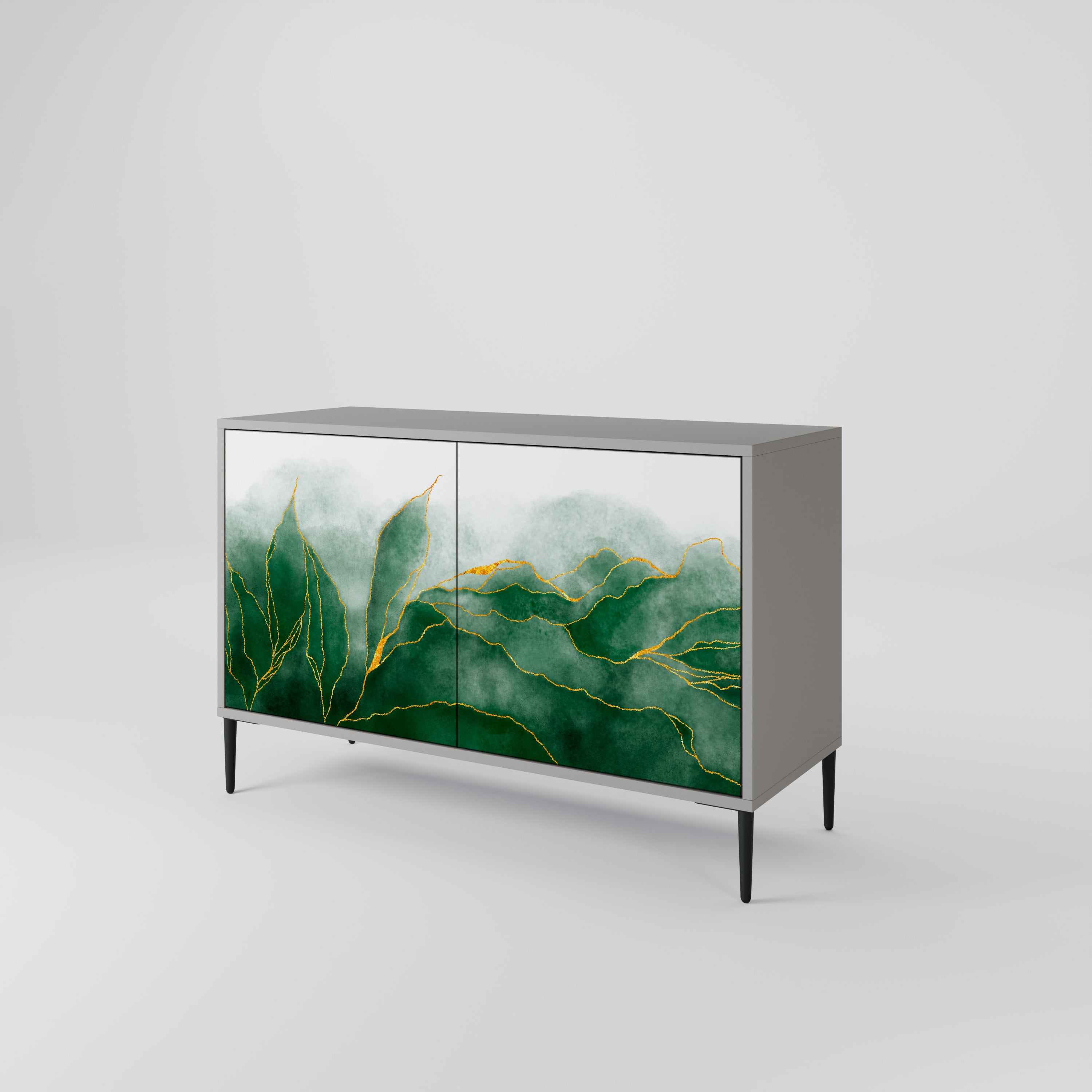 EXPENSIVE NATURE Komoda 2-drzwiowa korpus Szary