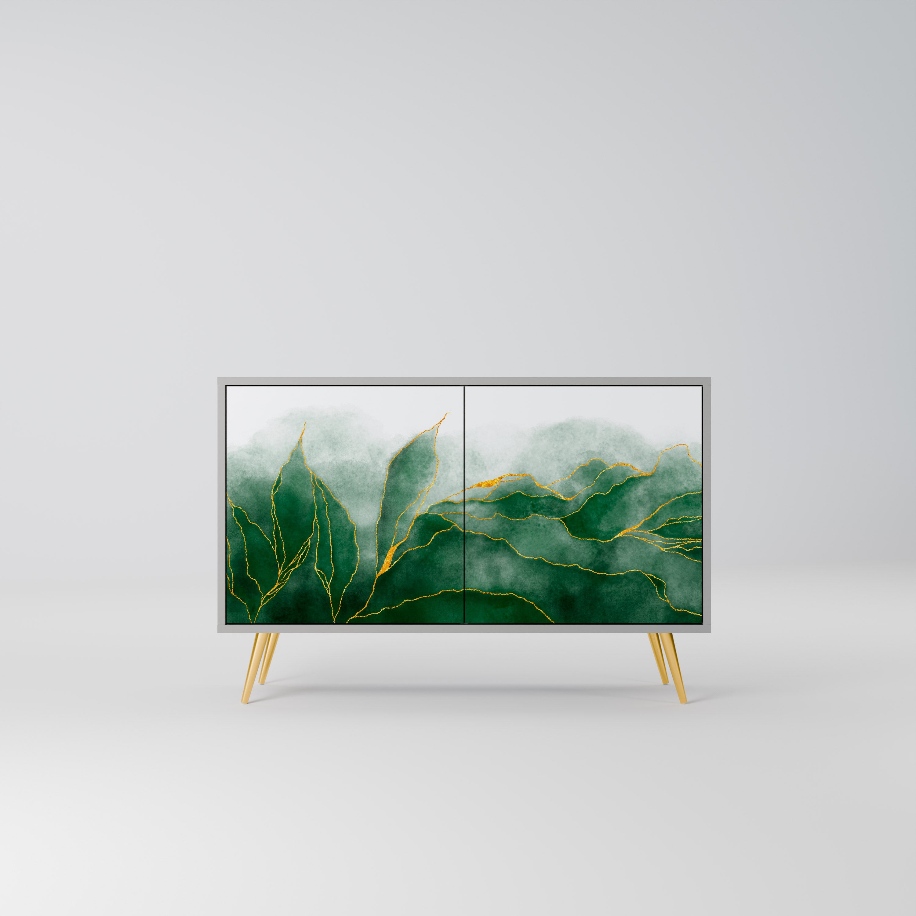 EXPENSIVE NATURE Komoda 2-drzwiowa korpus Szary