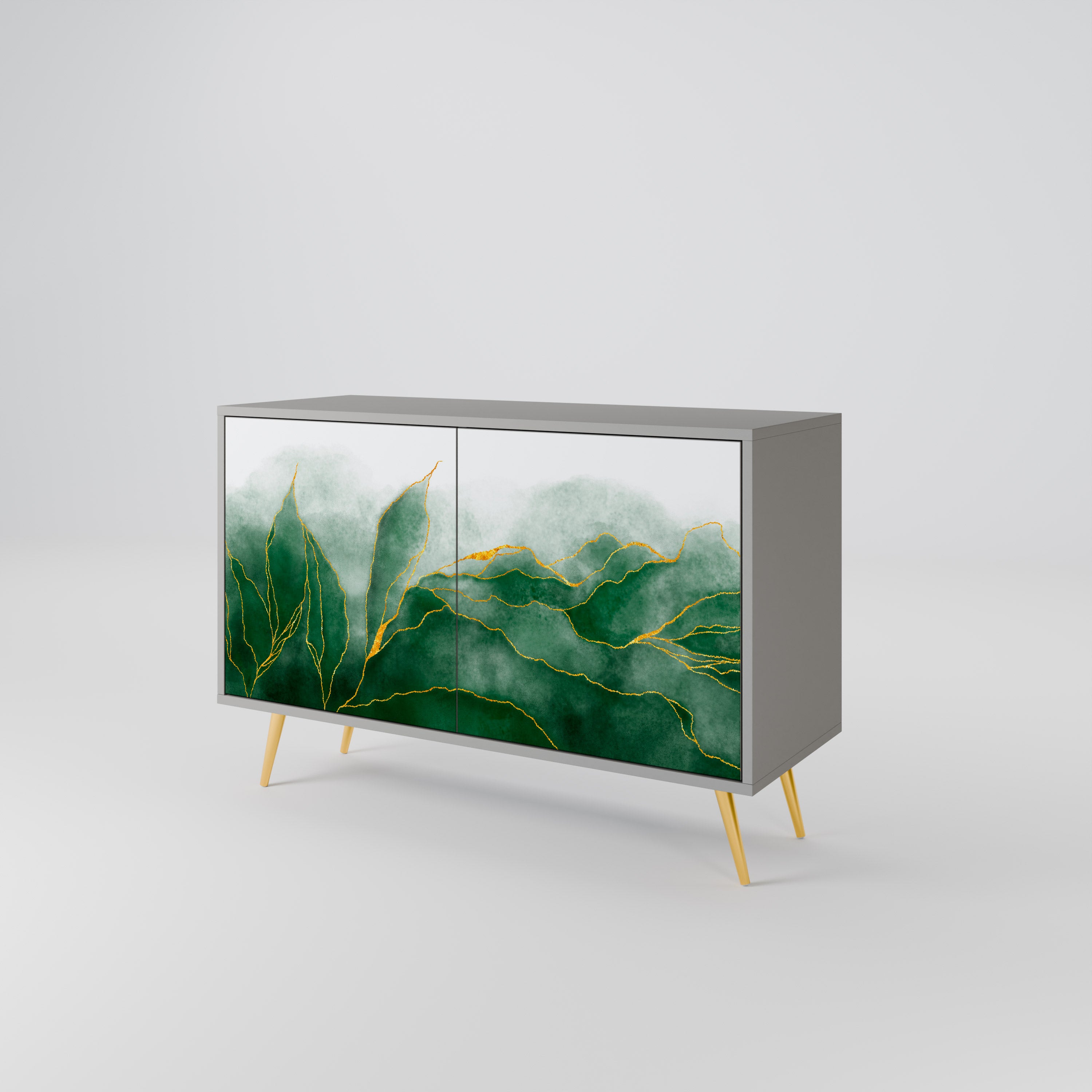 EXPENSIVE NATURE Komoda 2-drzwiowa korpus Szary