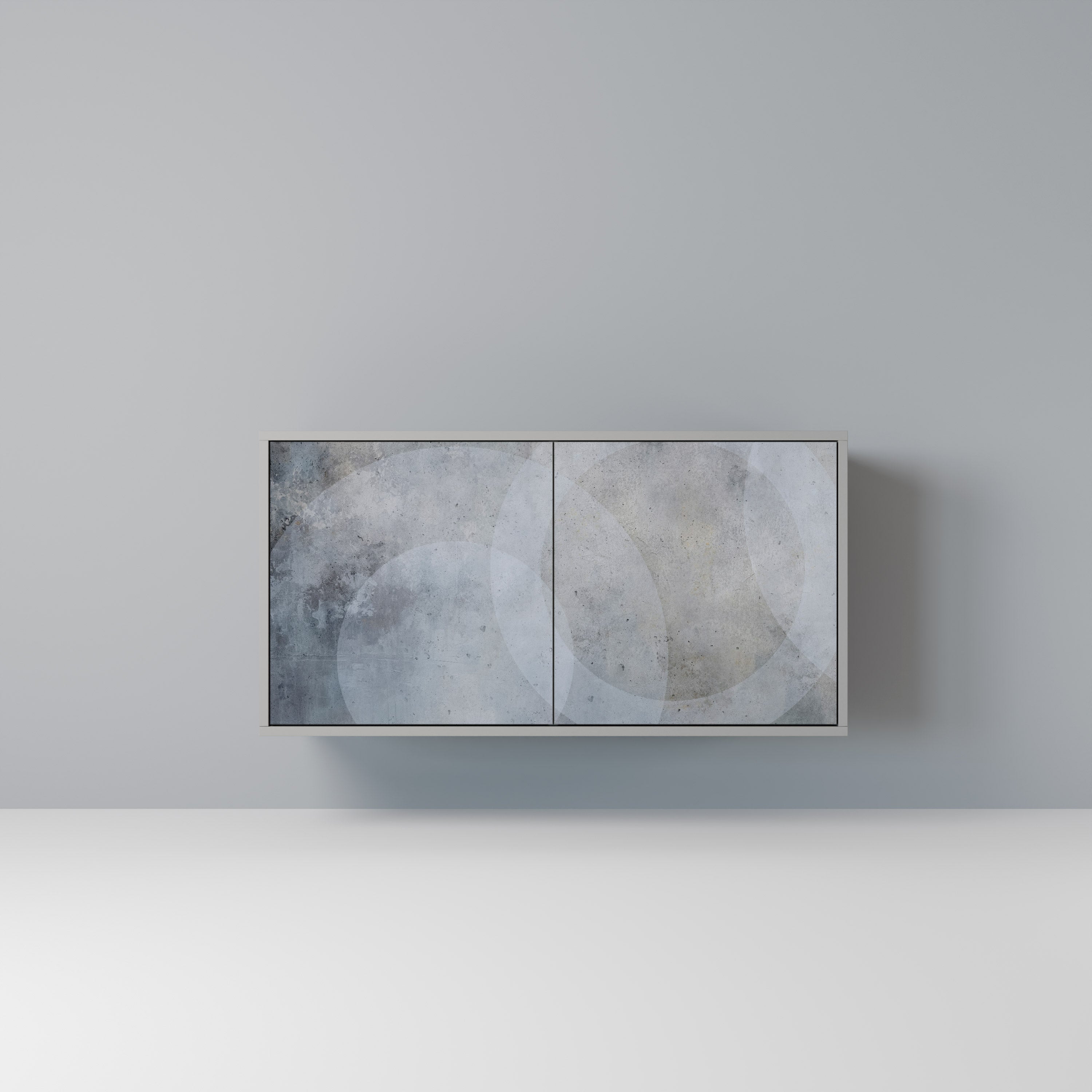 MUTED ARC Komoda 2-drzwiowa korpus Szary