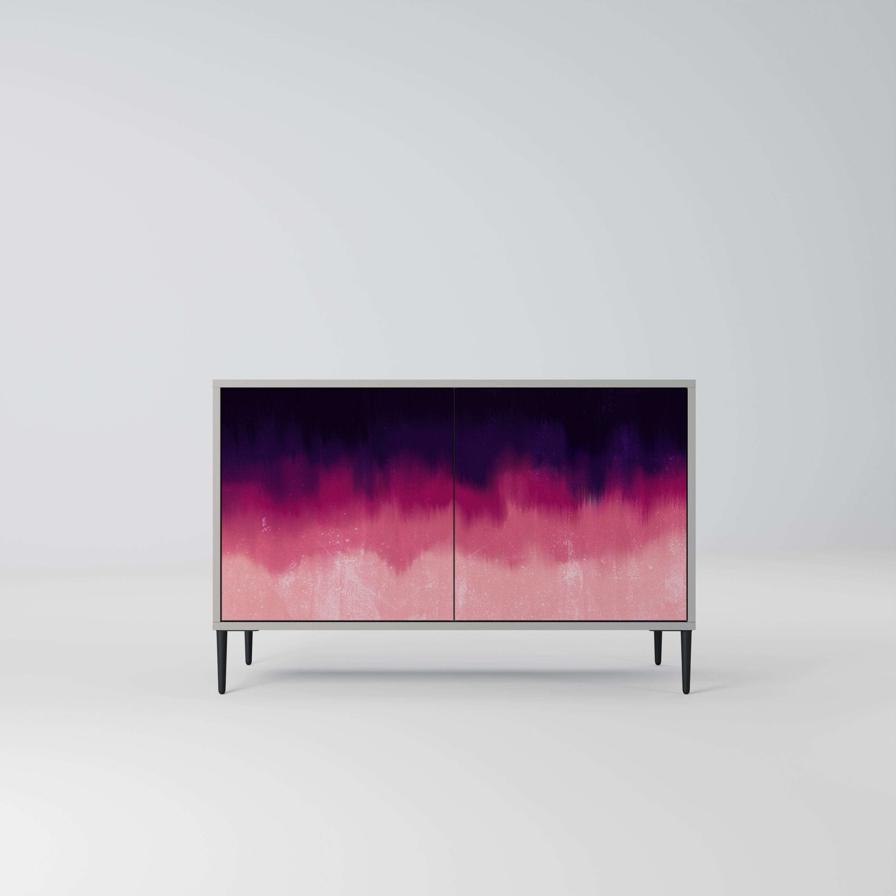 AURORA BOREALIS Komoda 2-drzwiowa korpus Szary