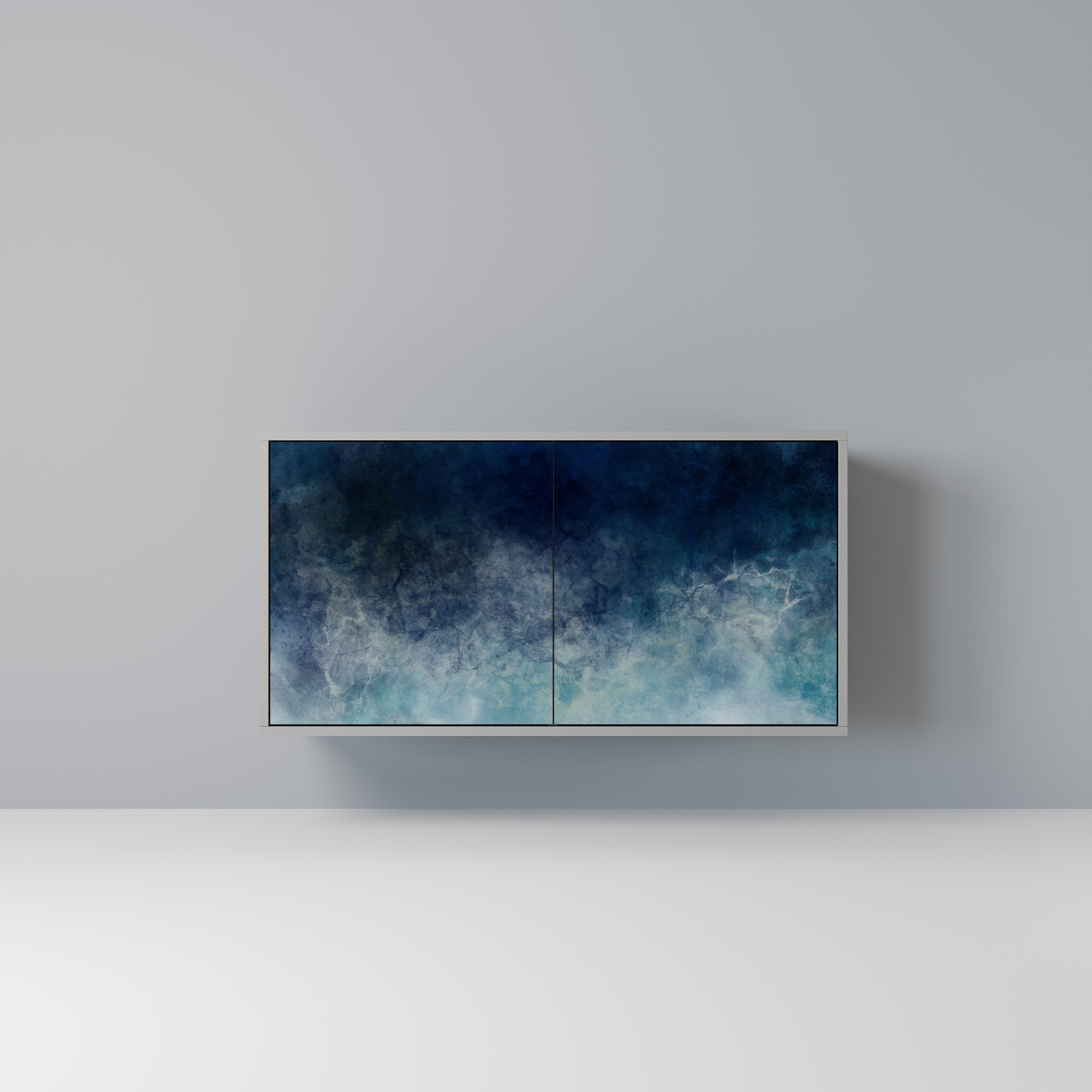 CELESTIAL FALL Komoda 2-drzwiowa korpus Szary