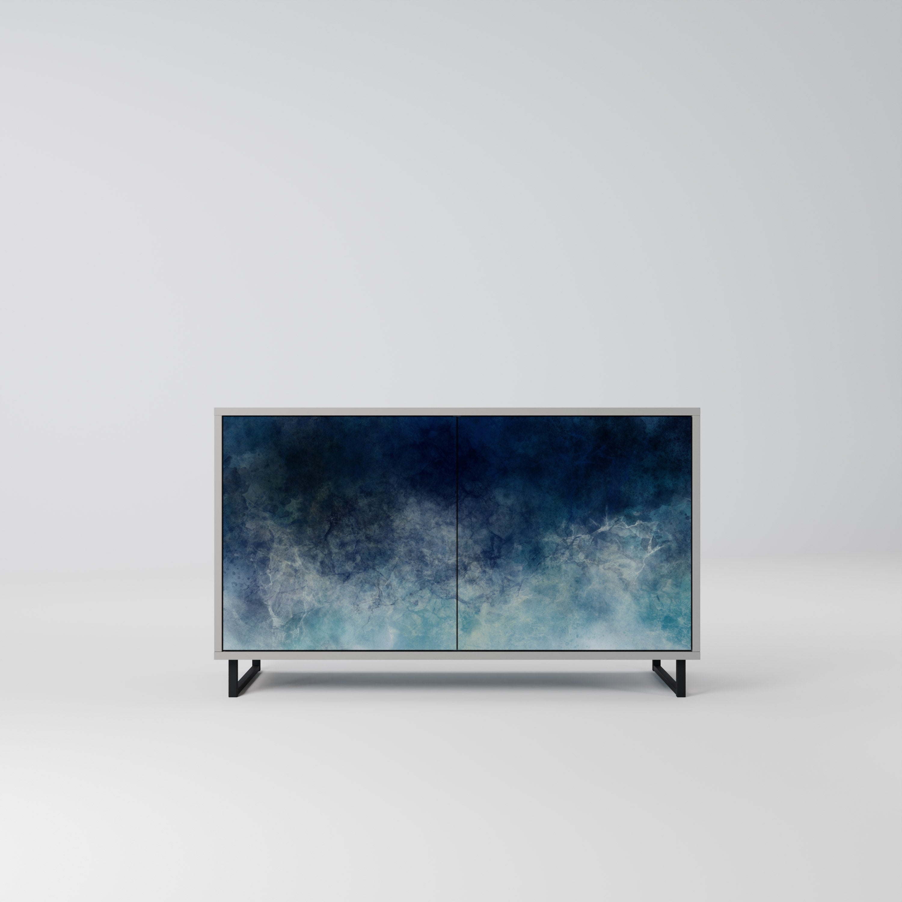 CELESTIAL FALL Komoda 2-drzwiowa korpus Szary