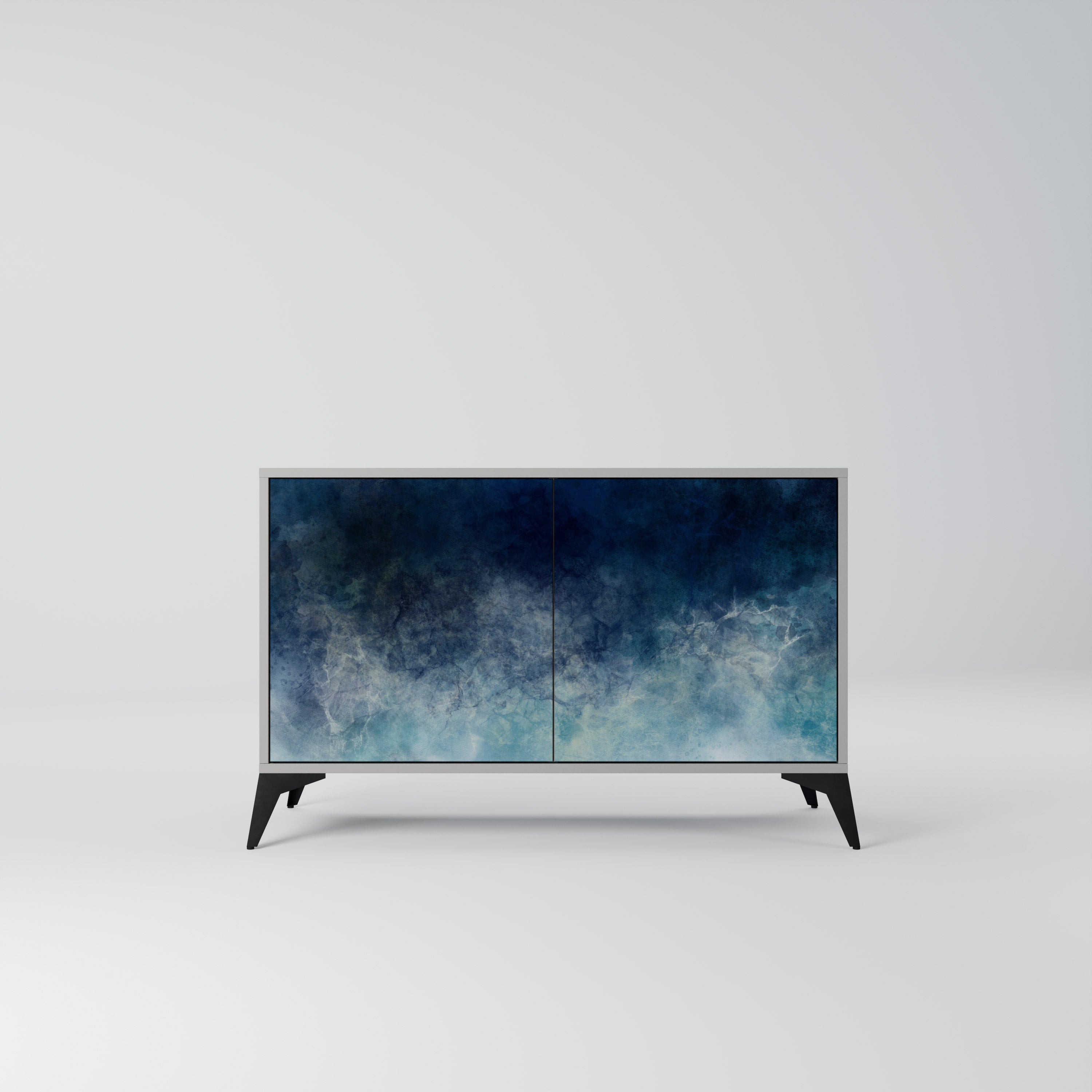 CELESTIAL FALL Komoda 2-drzwiowa korpus Szary