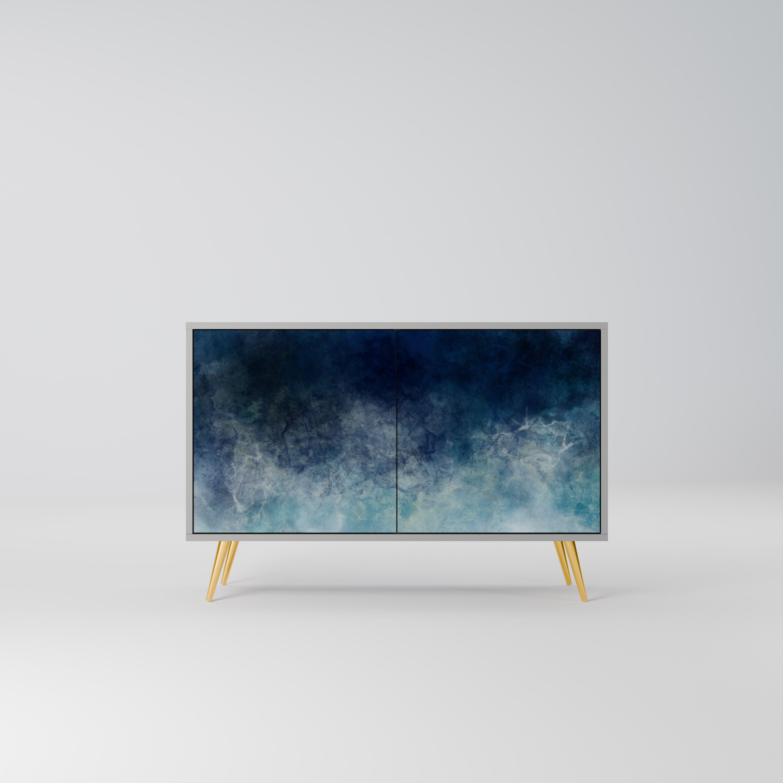 CELESTIAL FALL Komoda 2-drzwiowa korpus Szary