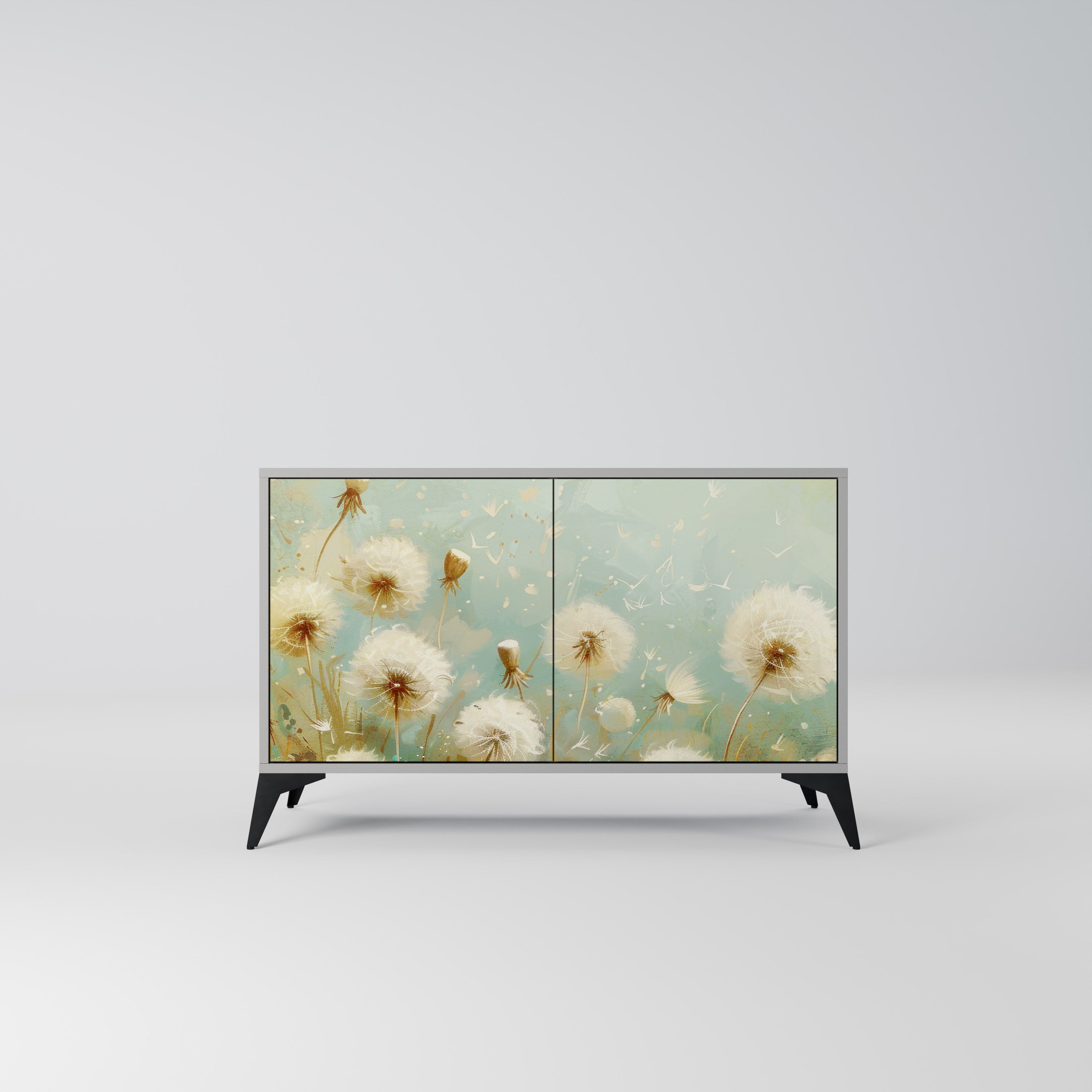 DREAMY MEADOW Komoda 2-drzwiowa korpus Szary