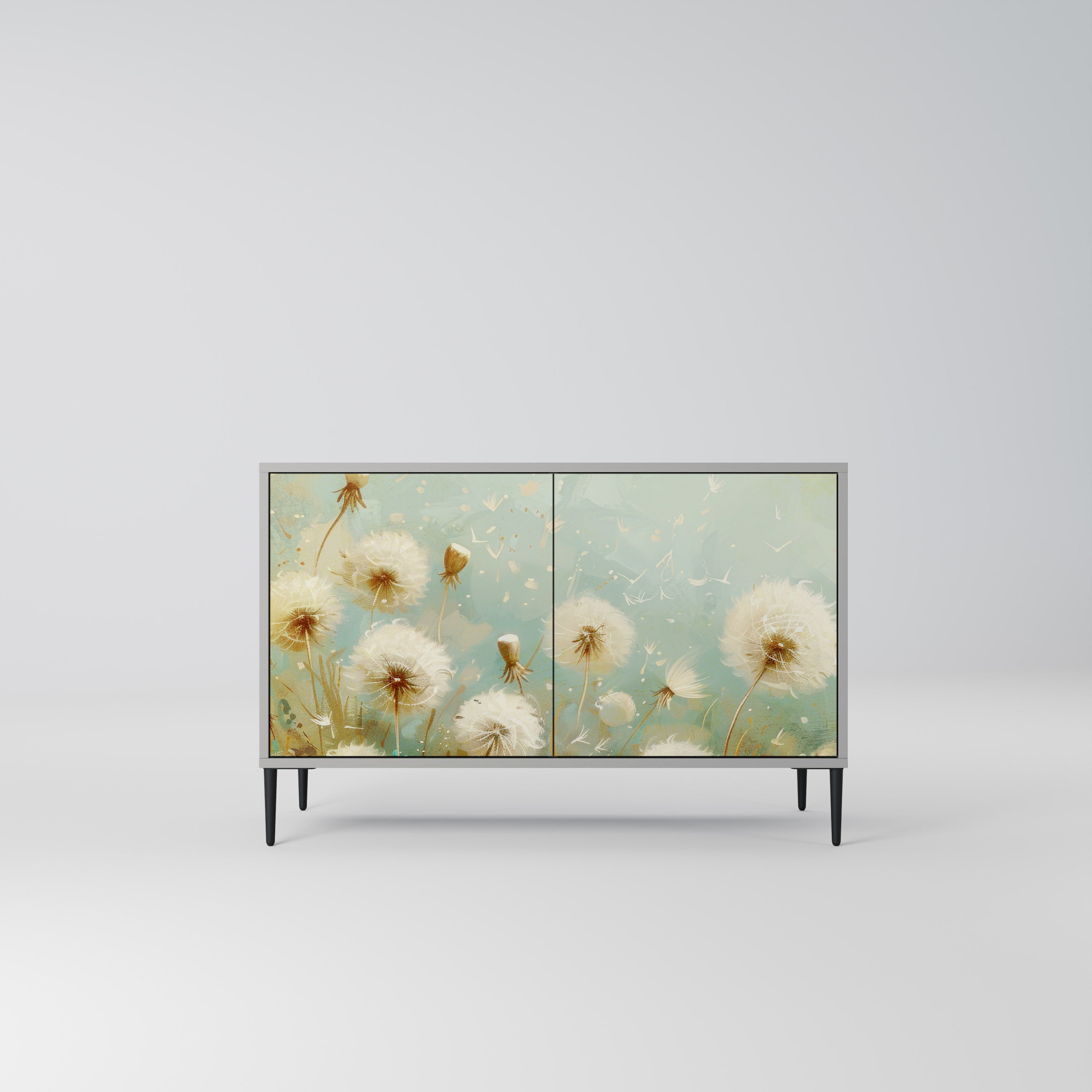 DREAMY MEADOW Komoda 2-drzwiowa korpus Szary