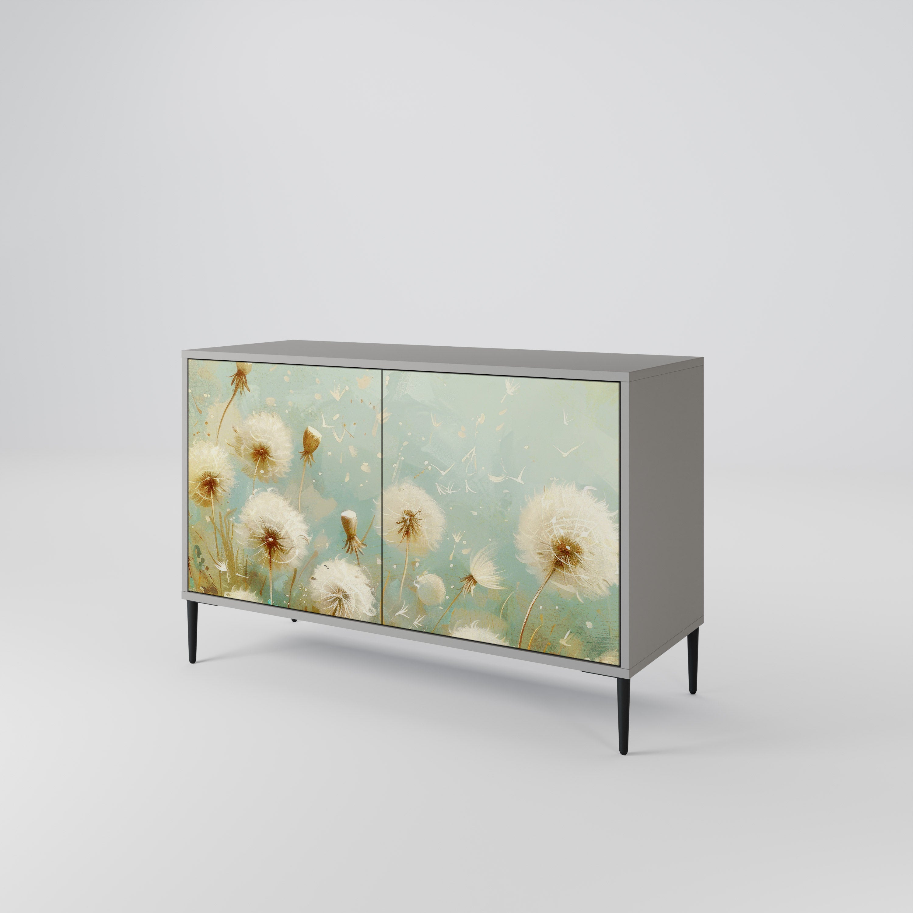 DREAMY MEADOW Komoda 2-drzwiowa korpus Szary