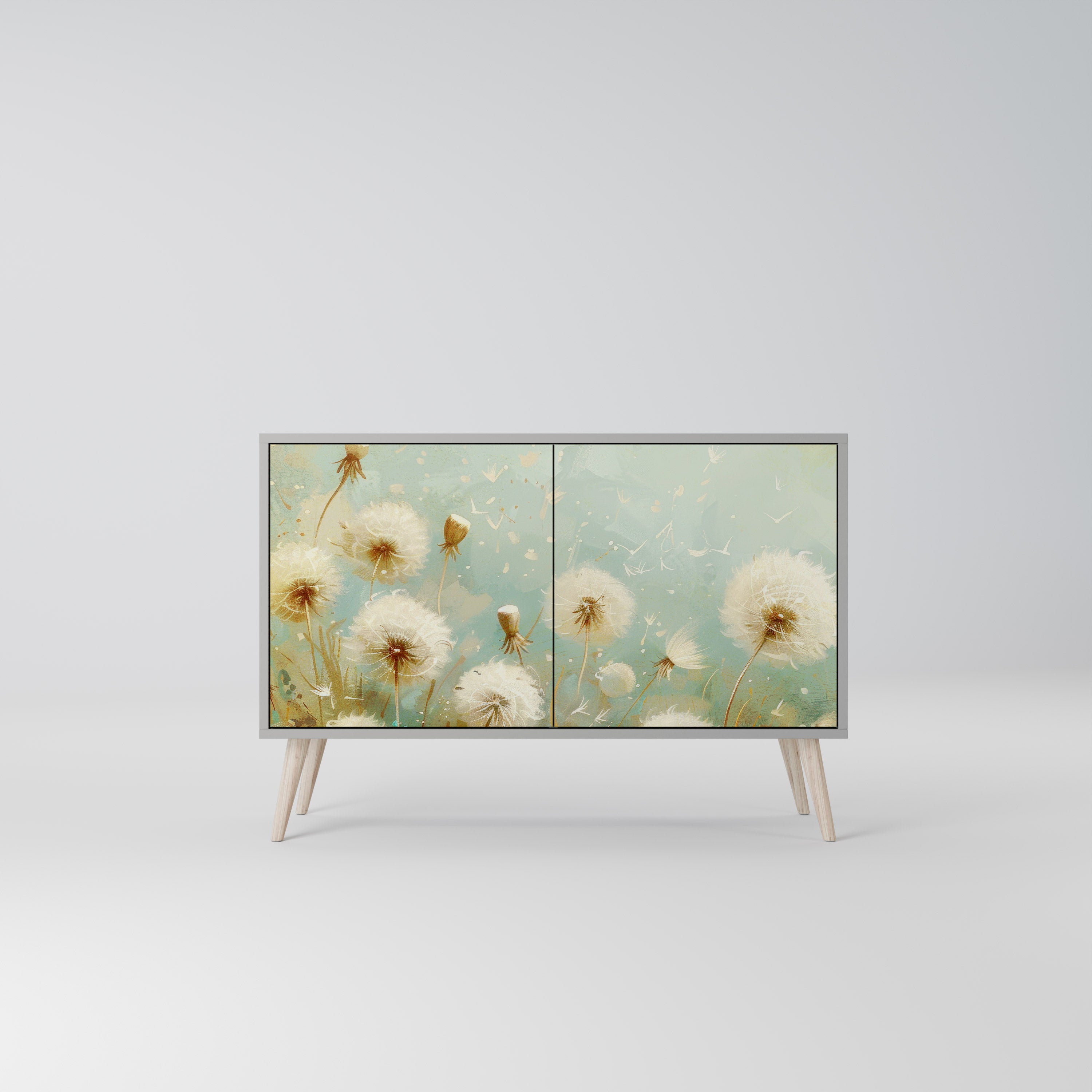 DREAMY MEADOW Komoda 2-drzwiowa korpus Szary