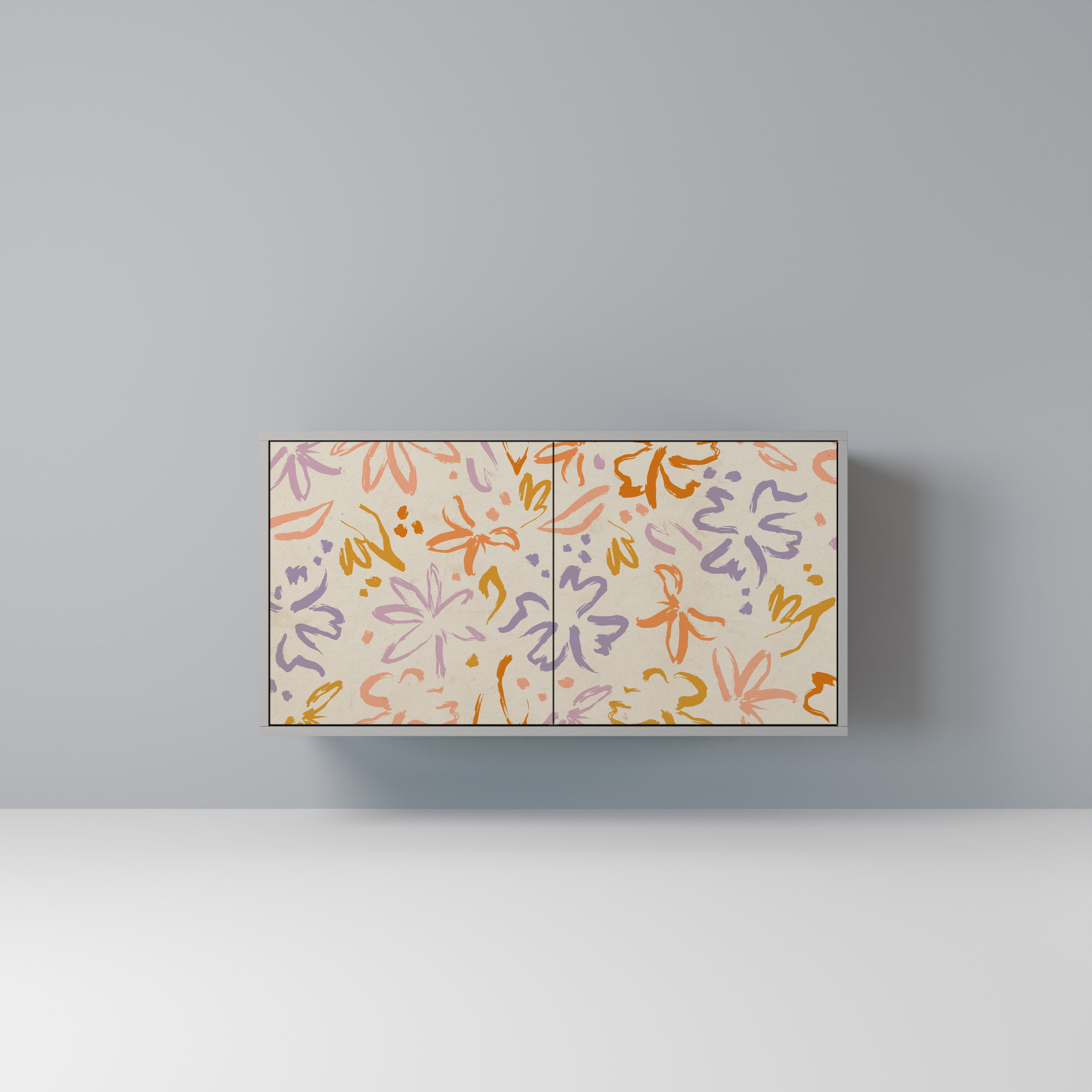 SPRING WHIMSY Komoda 2-drzwiowa korpus Szary