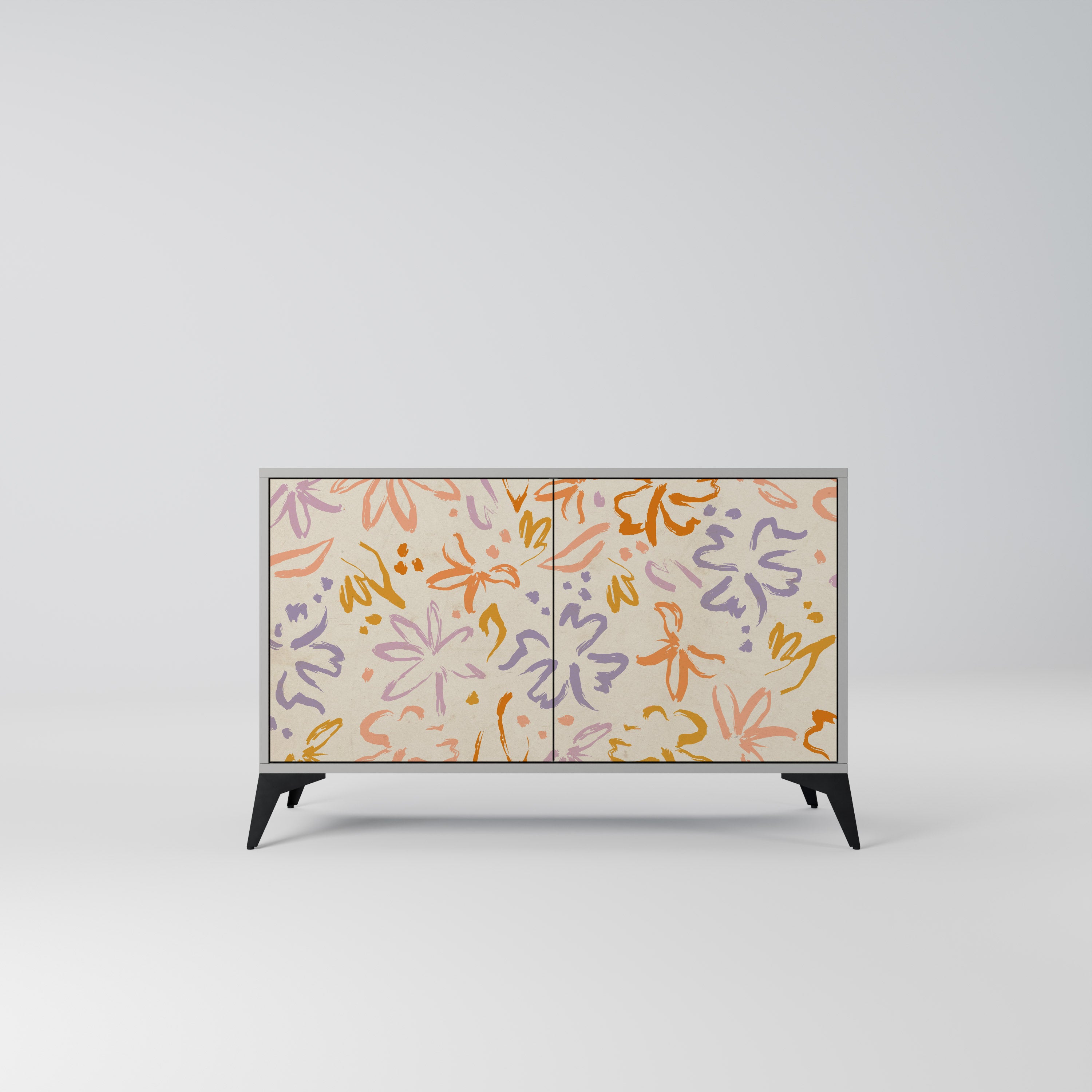 SPRING WHIMSY Komoda 2-drzwiowa korpus Szary