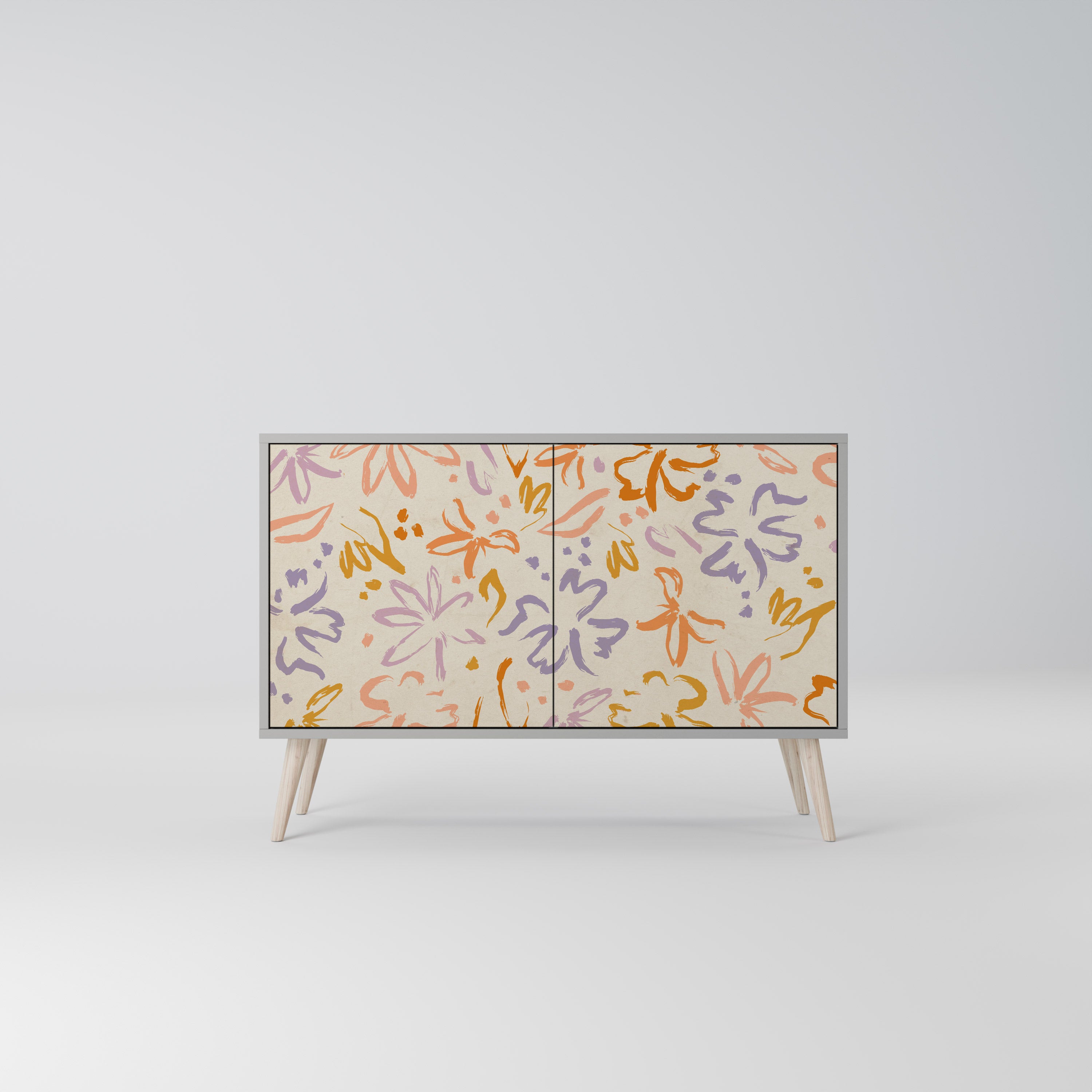 SPRING WHIMSY Komoda 2-drzwiowa korpus Szary