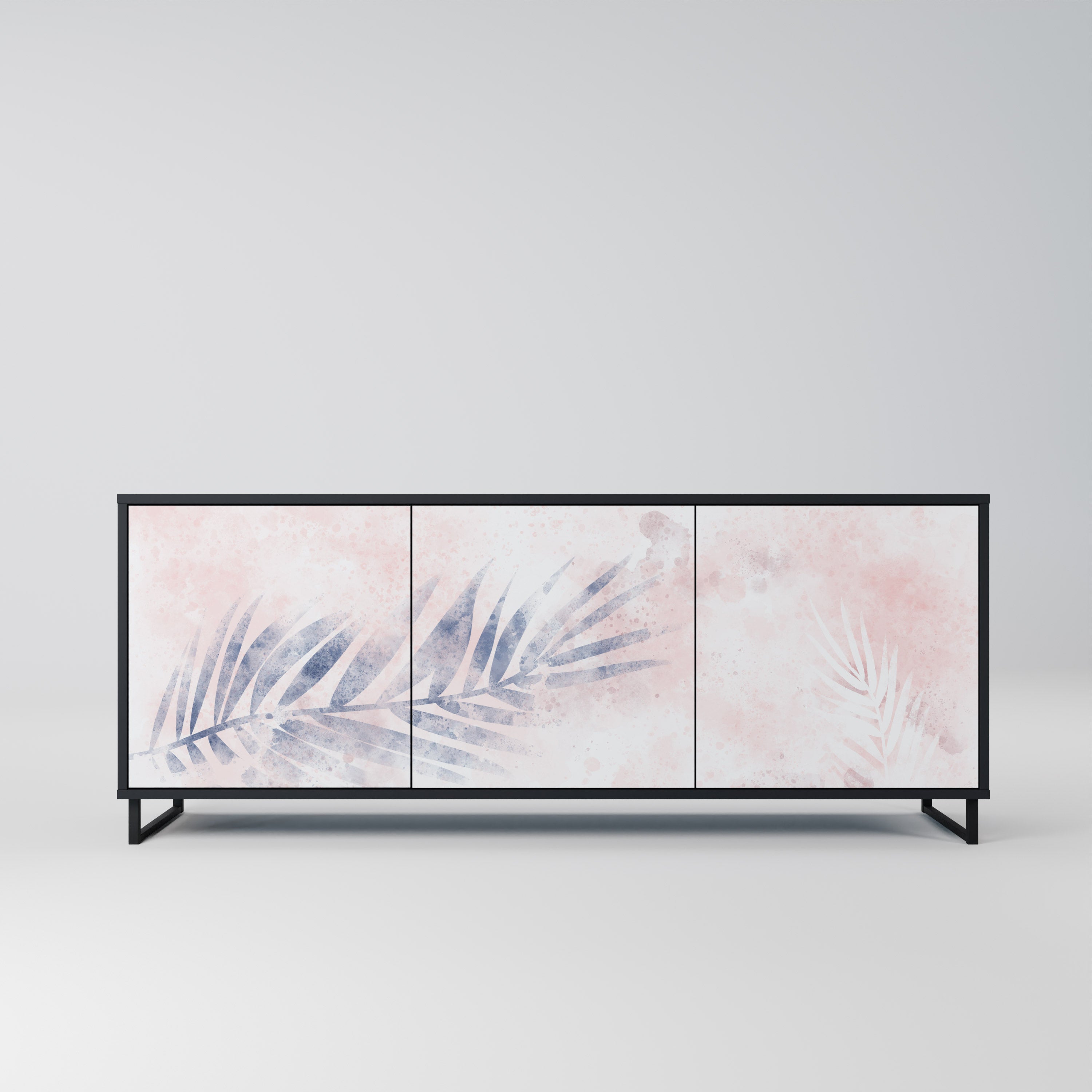 TIMELESS FLOAT Komoda 3-drzwiowa korpus Czarny