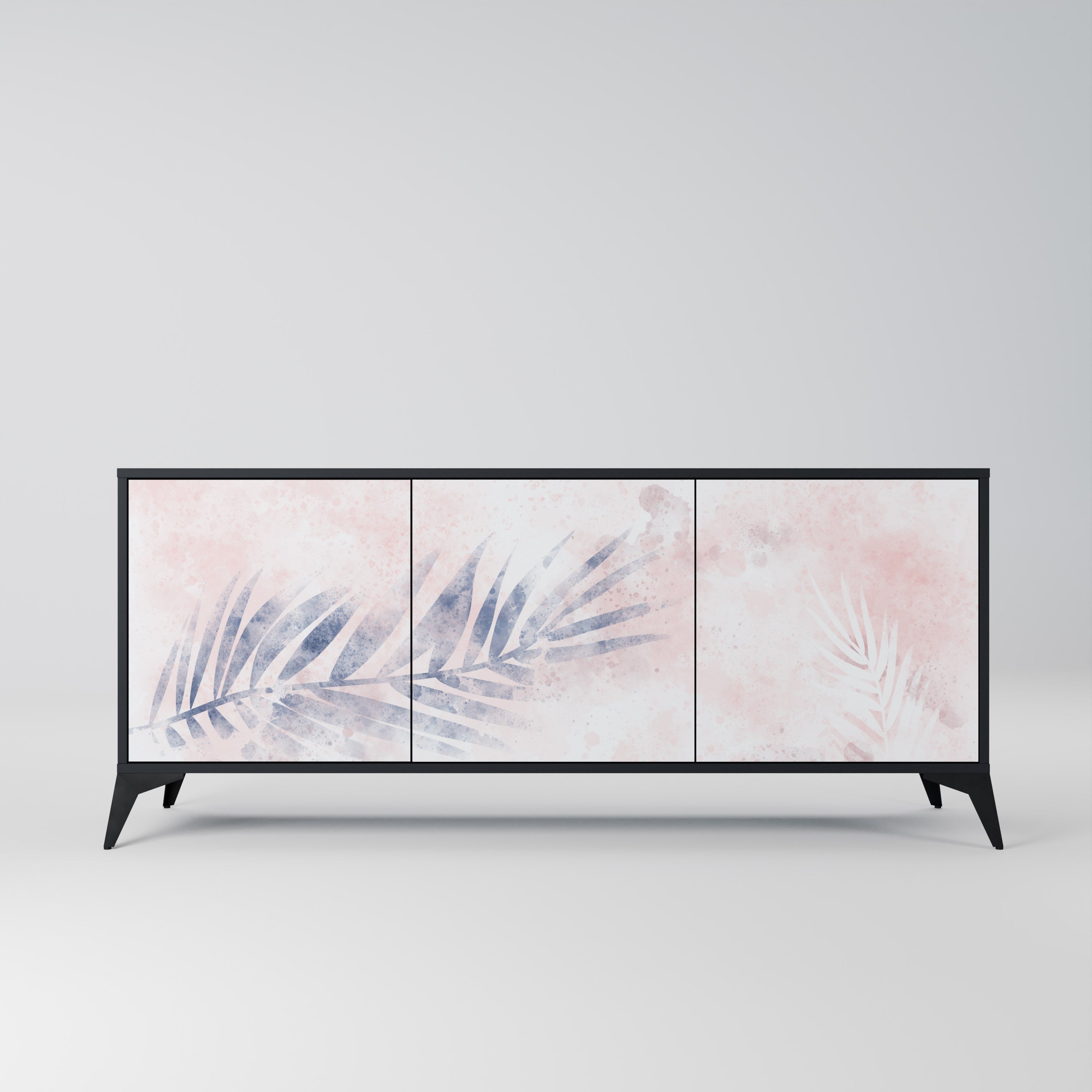 TIMELESS FLOAT Komoda 3-drzwiowa korpus Czarny