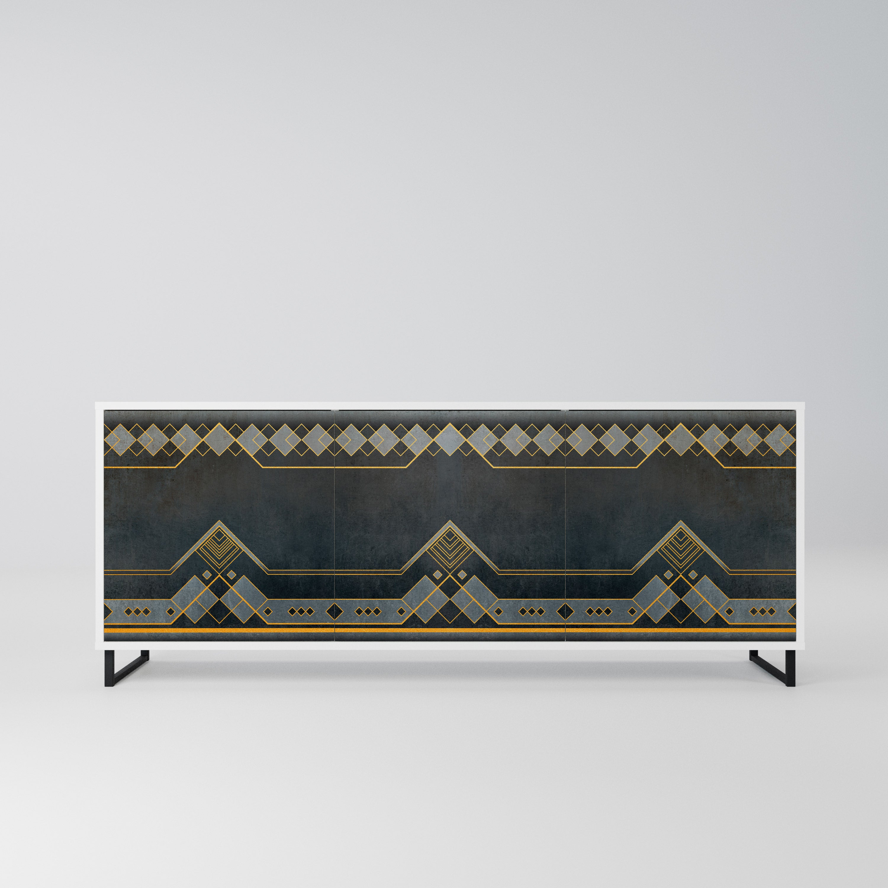 ROYAL ORDINARINESS Komoda 3-drzwiowa korpus Biały