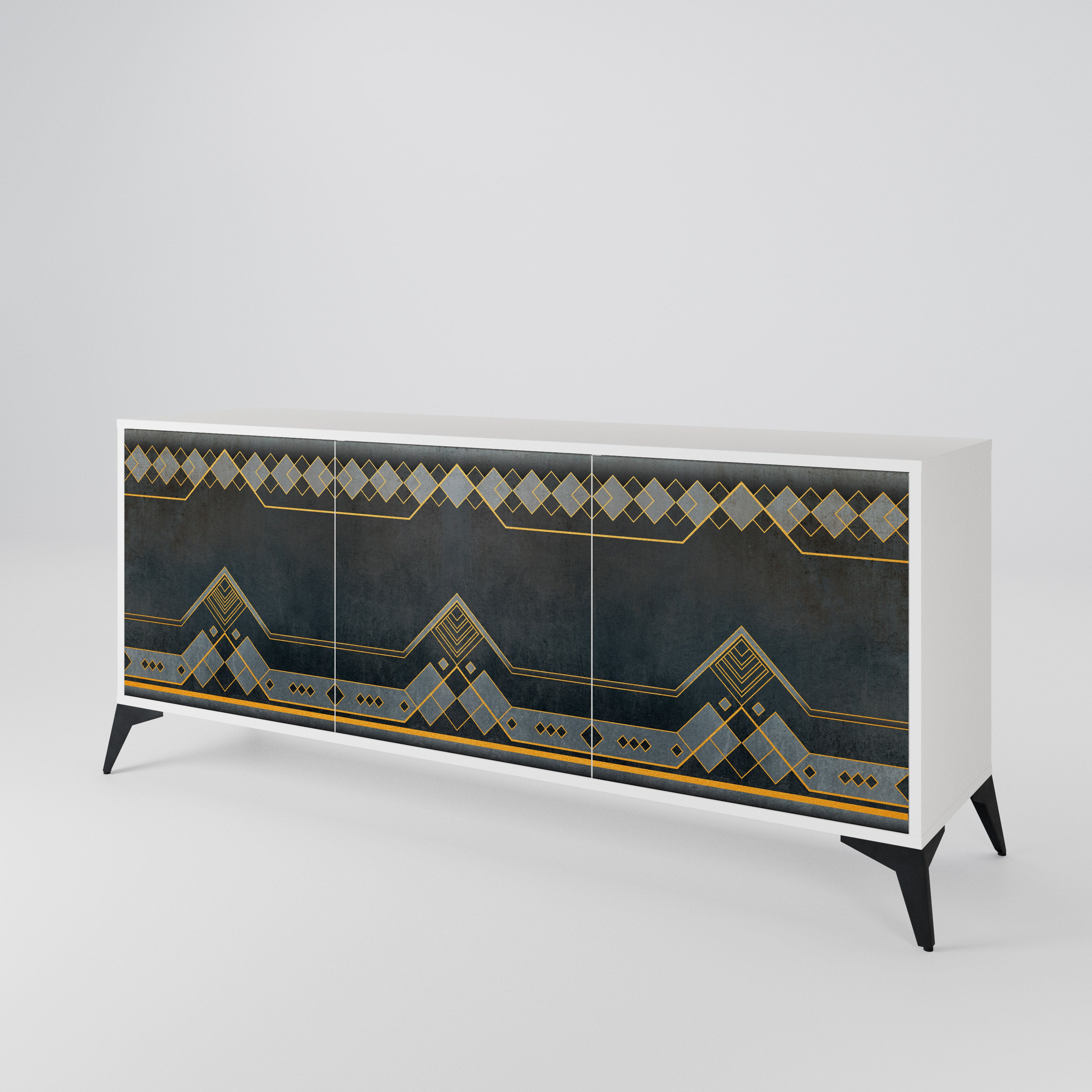 ROYAL ORDINARINESS Komoda 3-drzwiowa korpus Biały