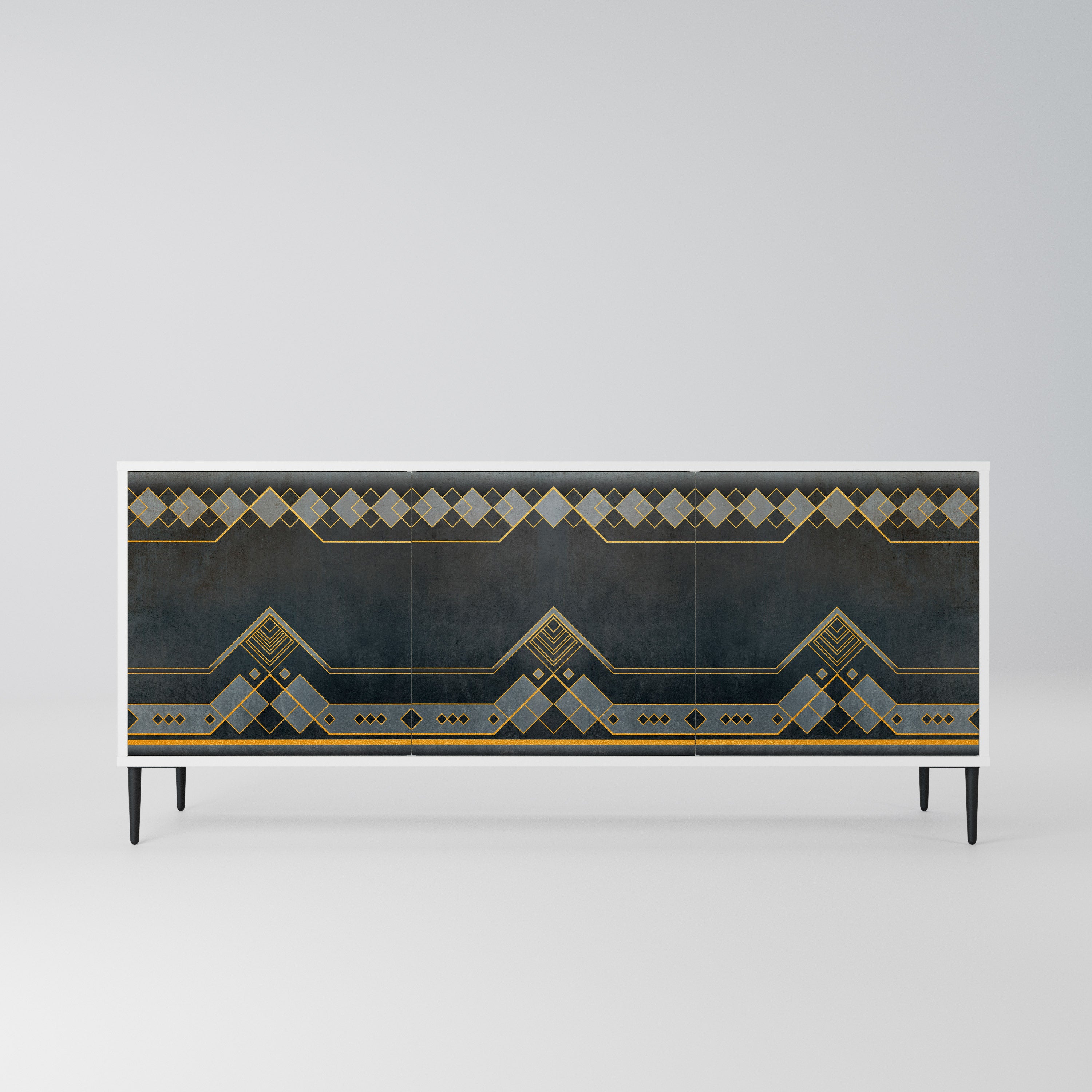 ROYAL ORDINARINESS Komoda 3-drzwiowa korpus Biały