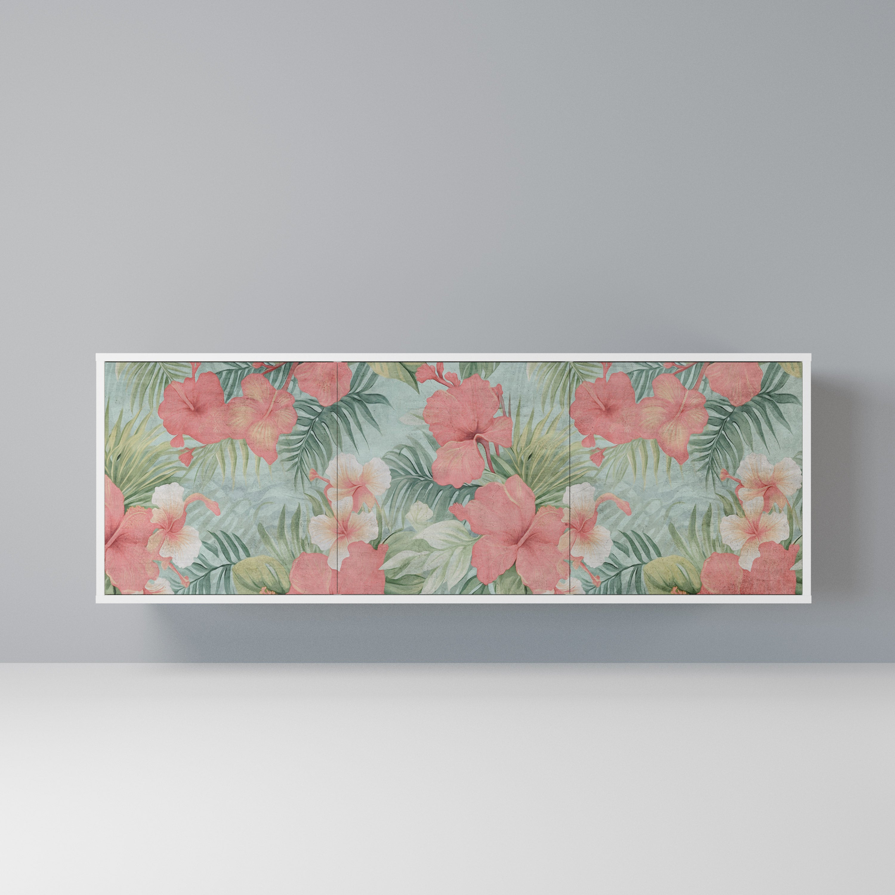 HAWAIIAN SPIRIT Komoda 3-drzwiowa korpus Biały
