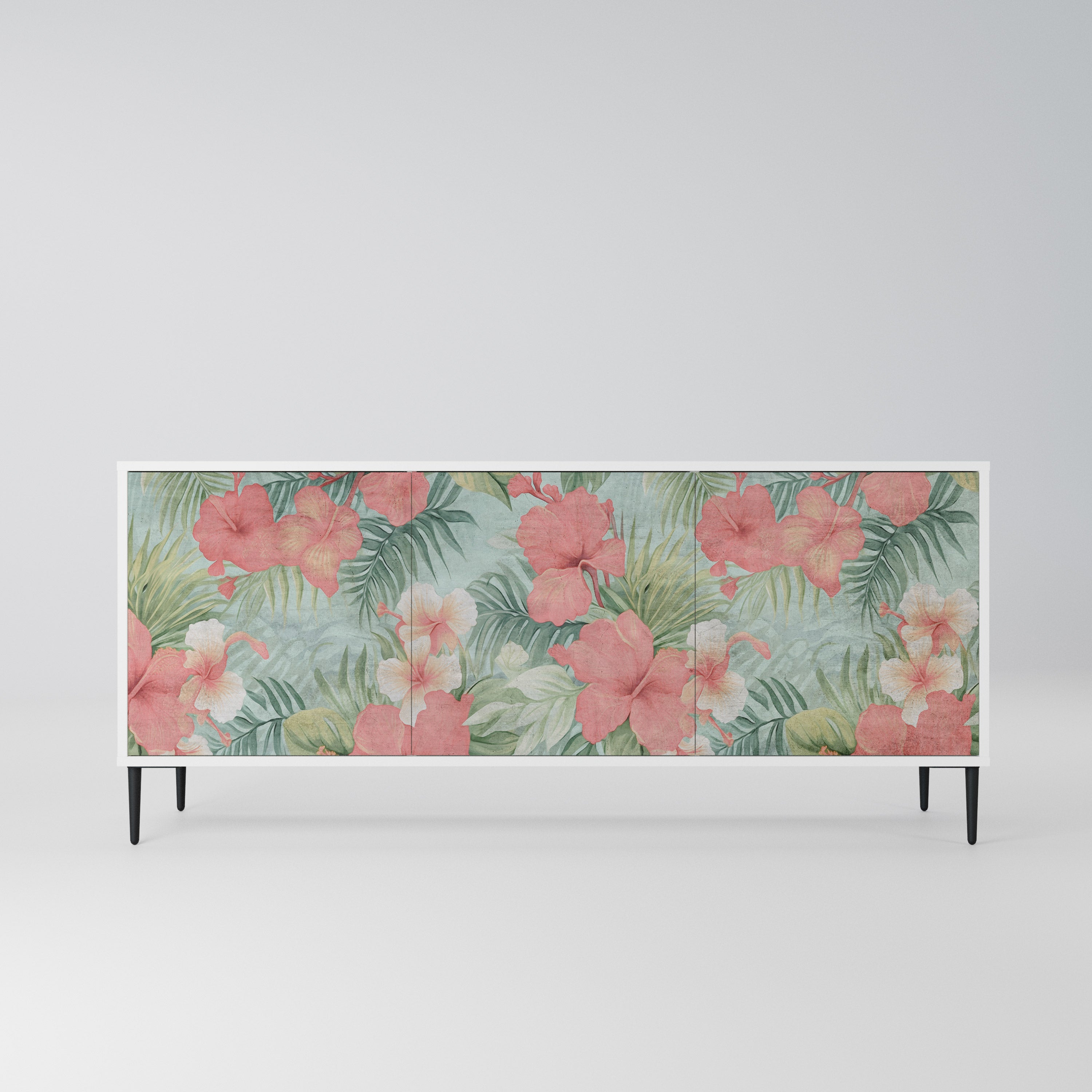 HAWAIIAN SPIRIT Komoda 3-drzwiowa korpus Biały