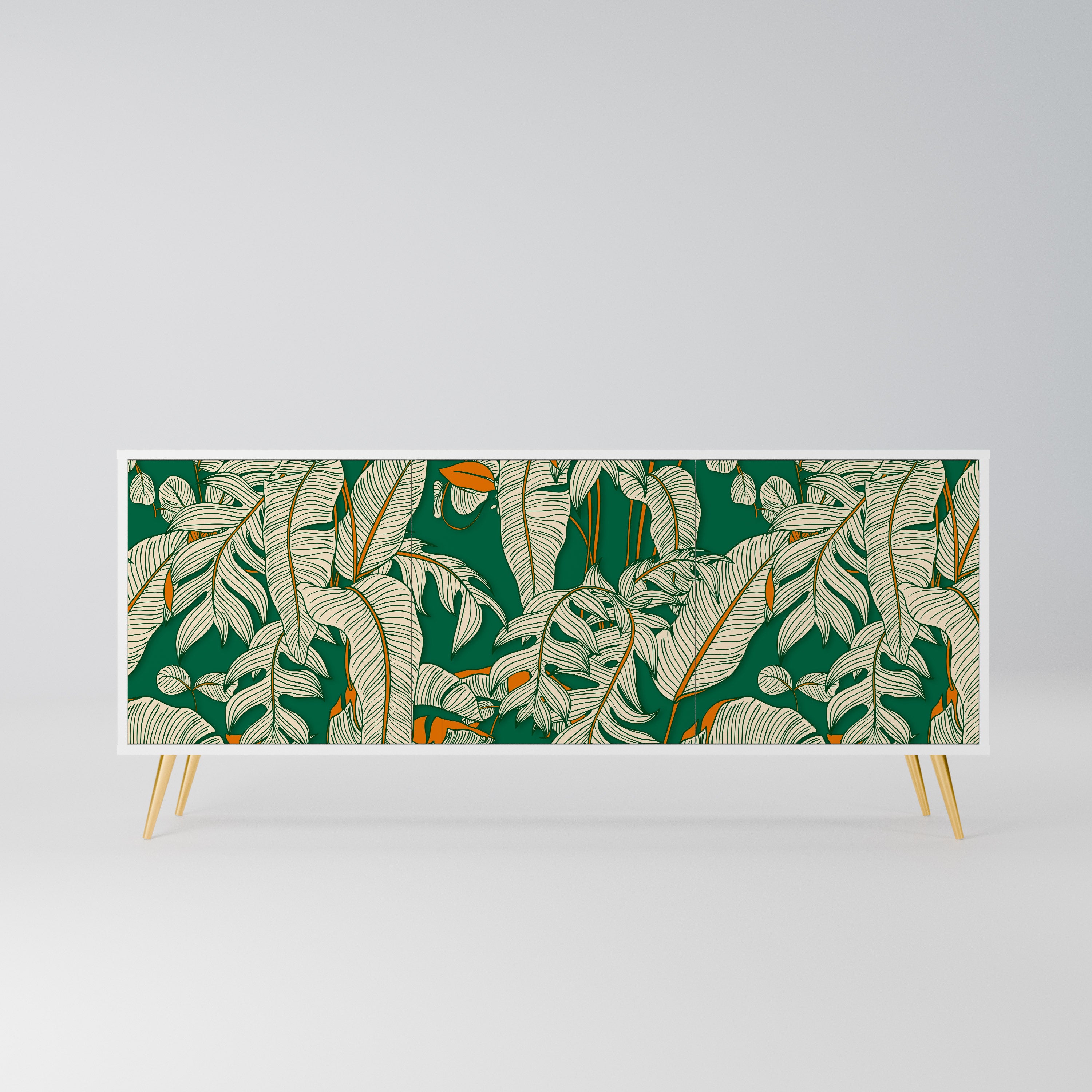 VERDANT PLEASURES Komoda 3-drzwiowa korpus Biały