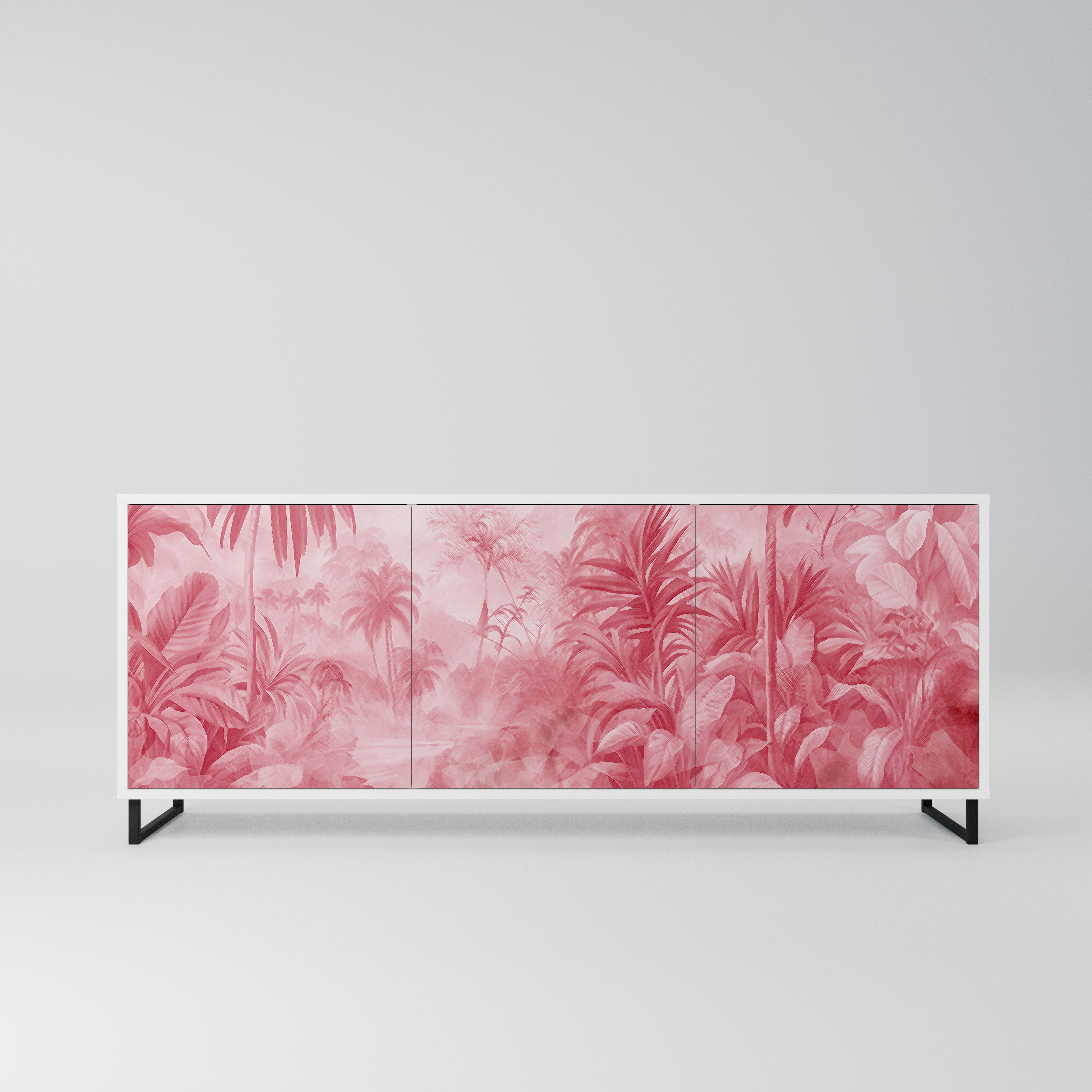 SWEET TROPICS Komoda 3-drzwiowa korpus Biały