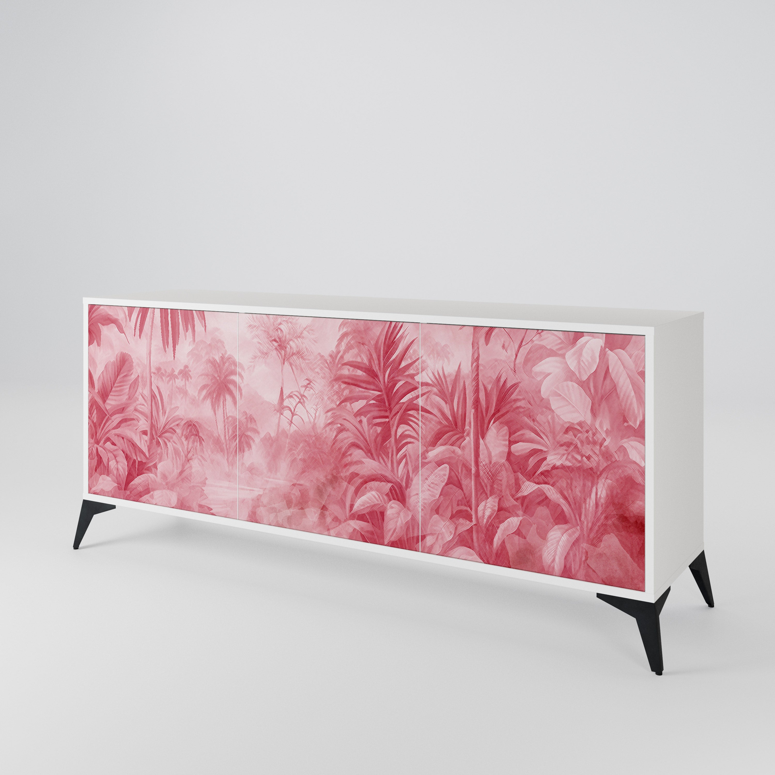 SWEET TROPICS Komoda 3-drzwiowa korpus Biały