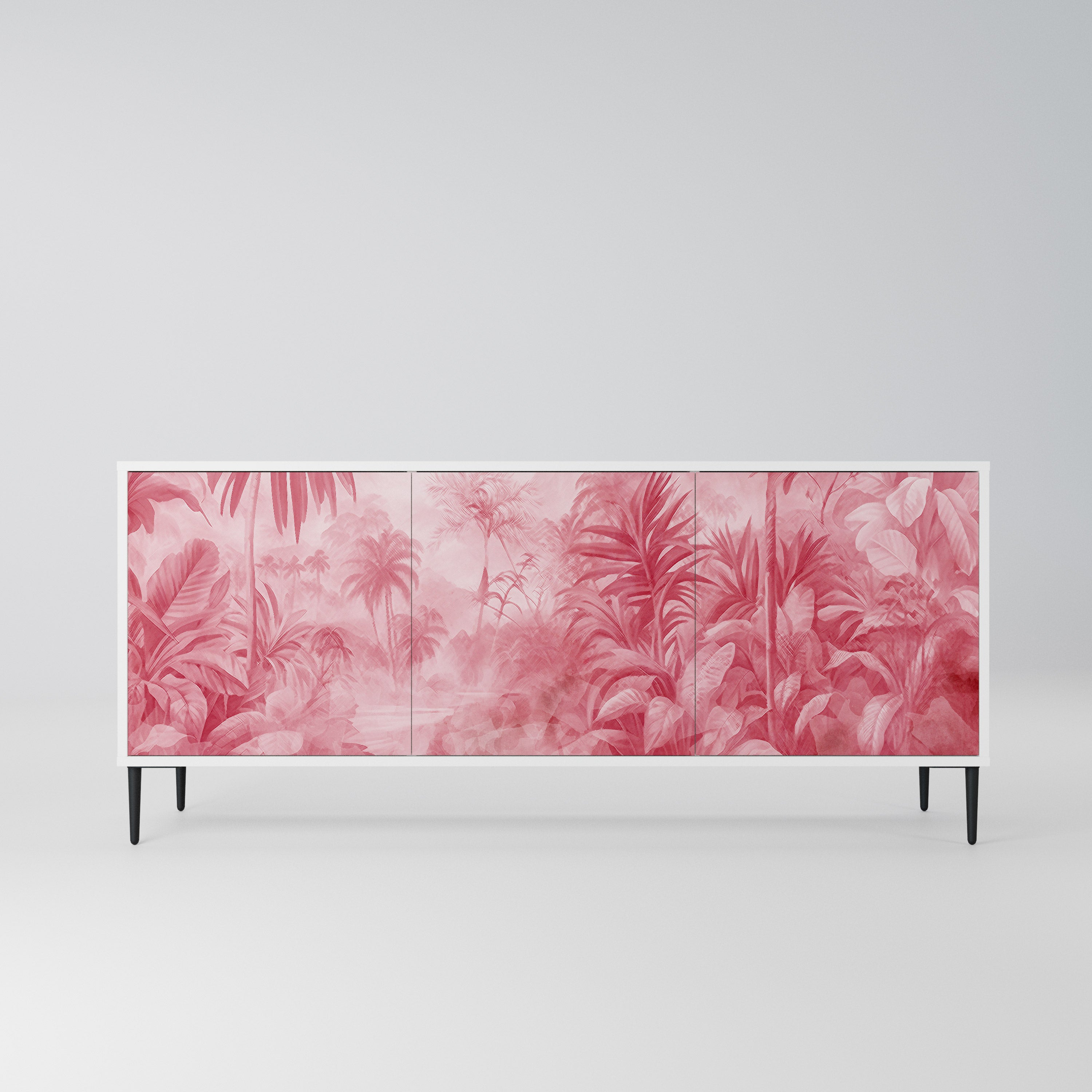 SWEET TROPICS Komoda 3-drzwiowa korpus Biały