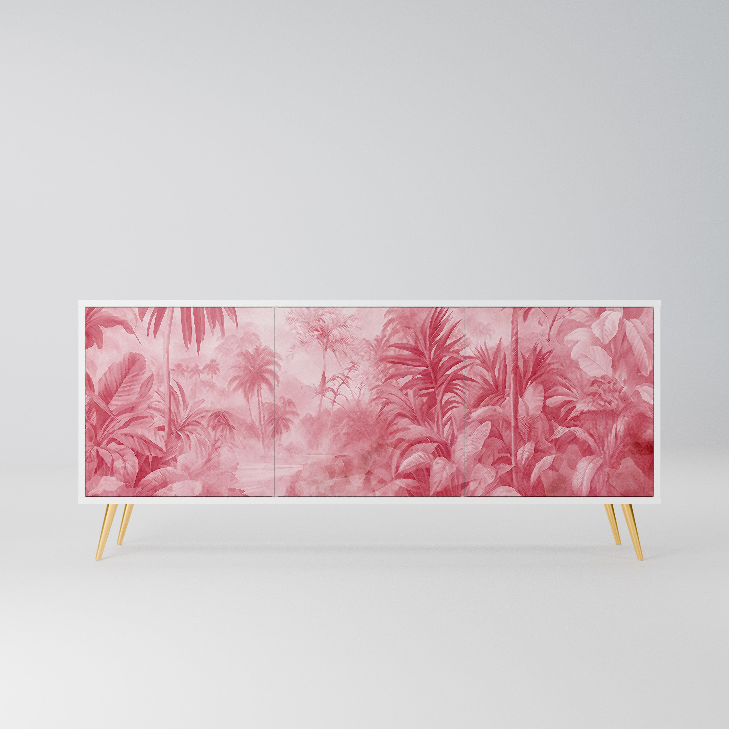 SWEET TROPICS Komoda 3-drzwiowa korpus Biały