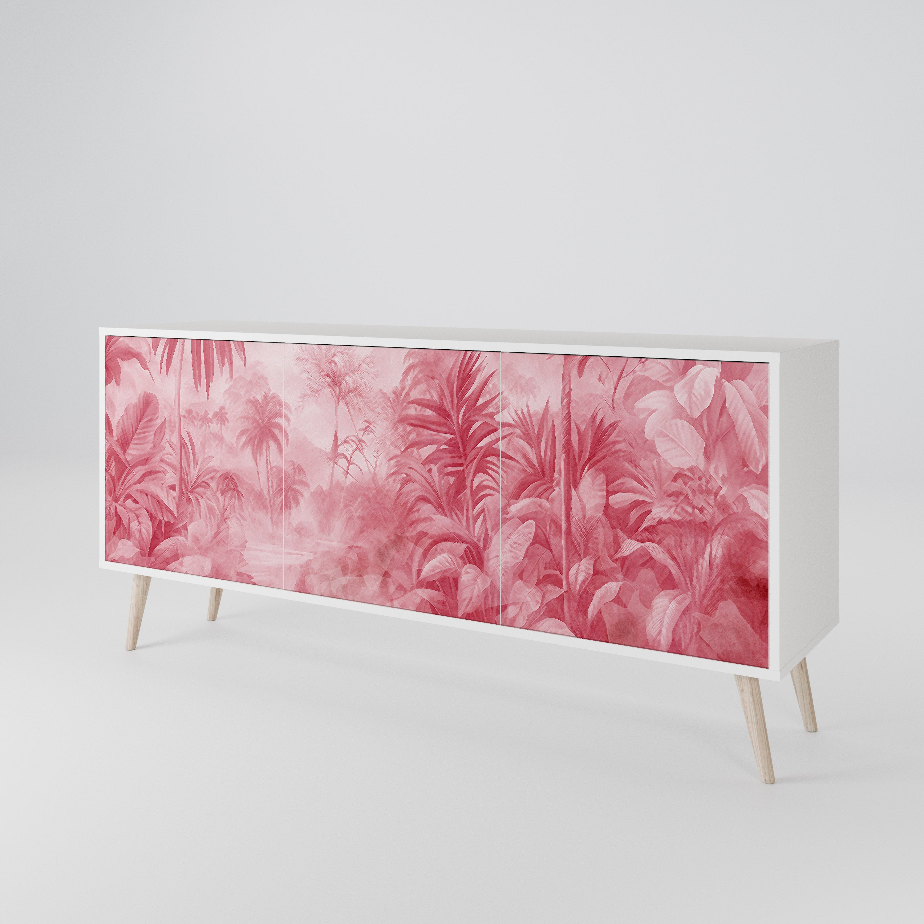 SWEET TROPICS Komoda 3-drzwiowa korpus Biały