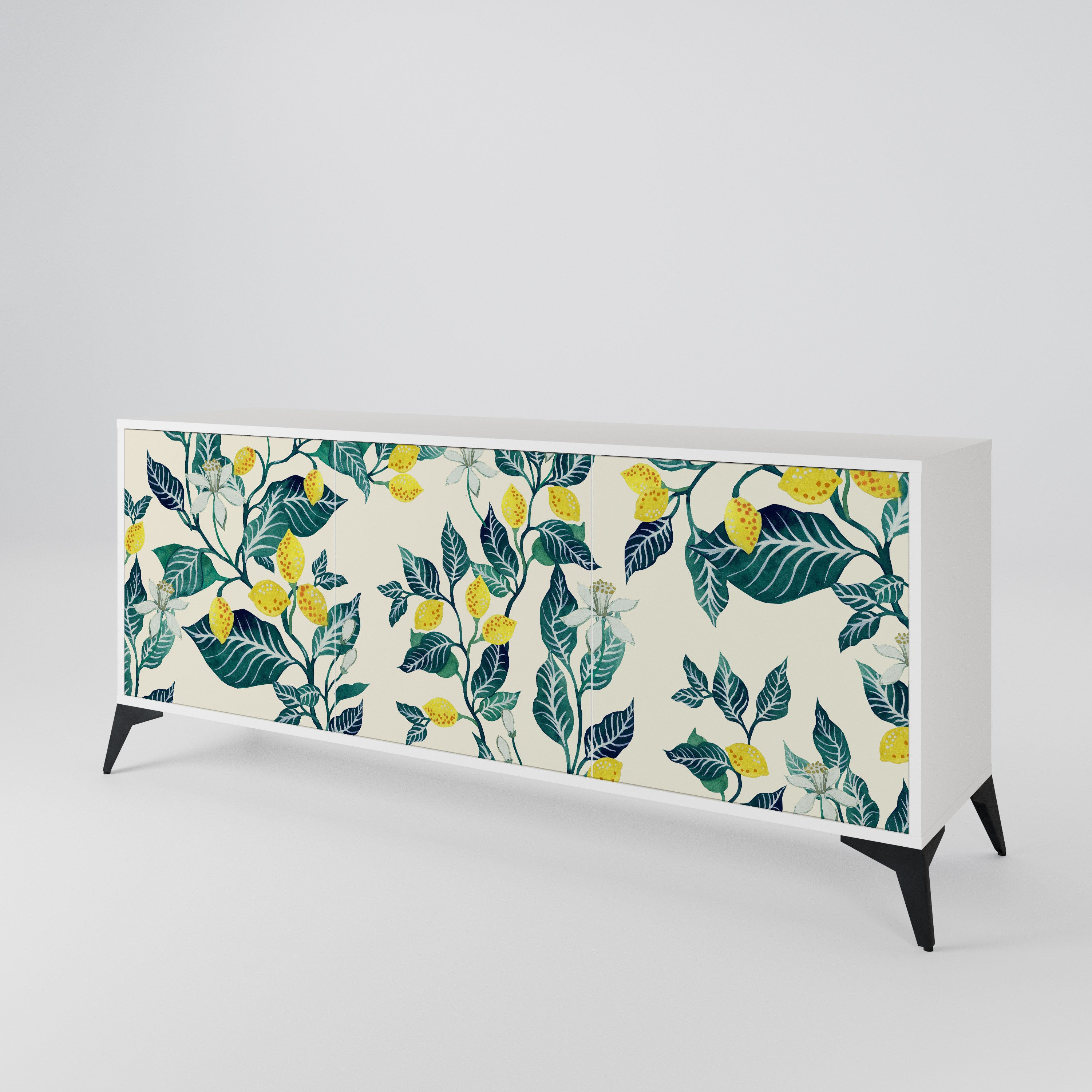 LEMON TREE Komoda 3-drzwiowa korpus Biały