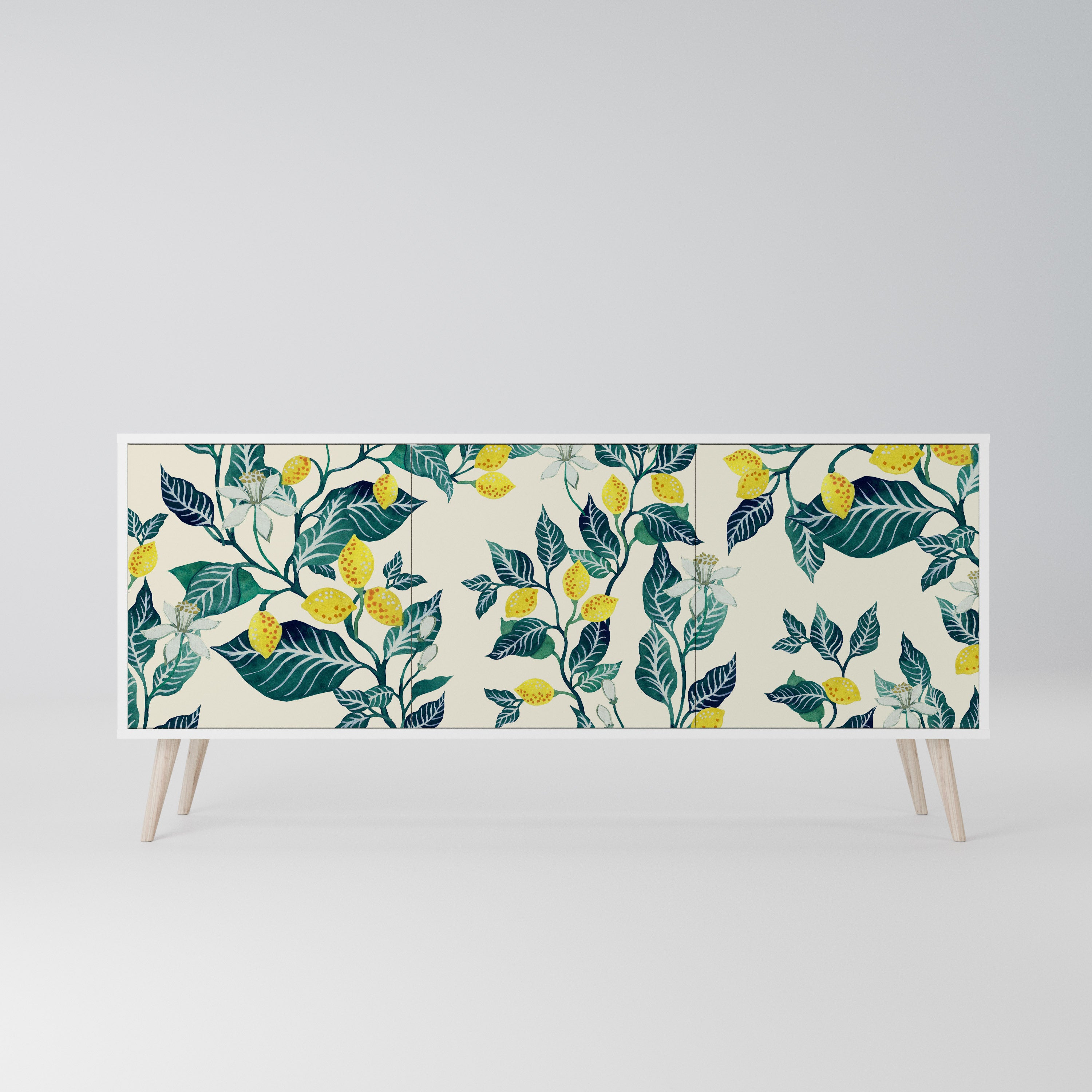 LEMON TREE Komoda 3-drzwiowa korpus Biały