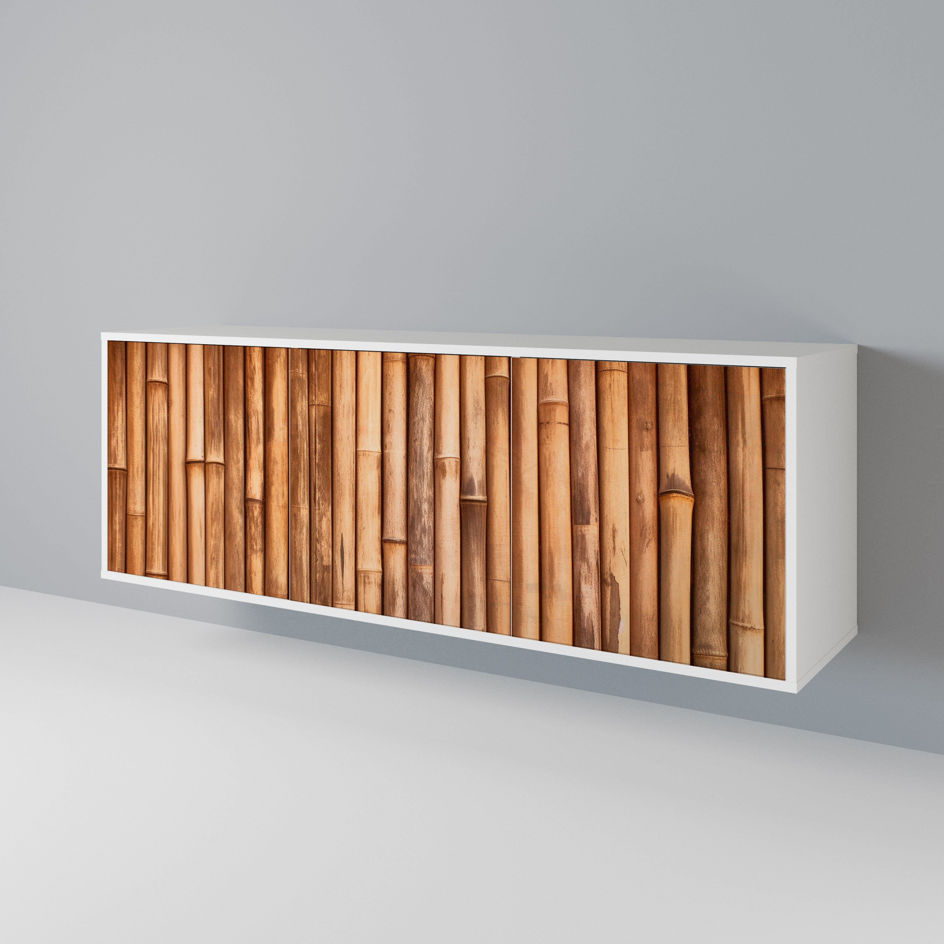NATURAL WOOD Komoda 3-drzwiowa korpus Biały