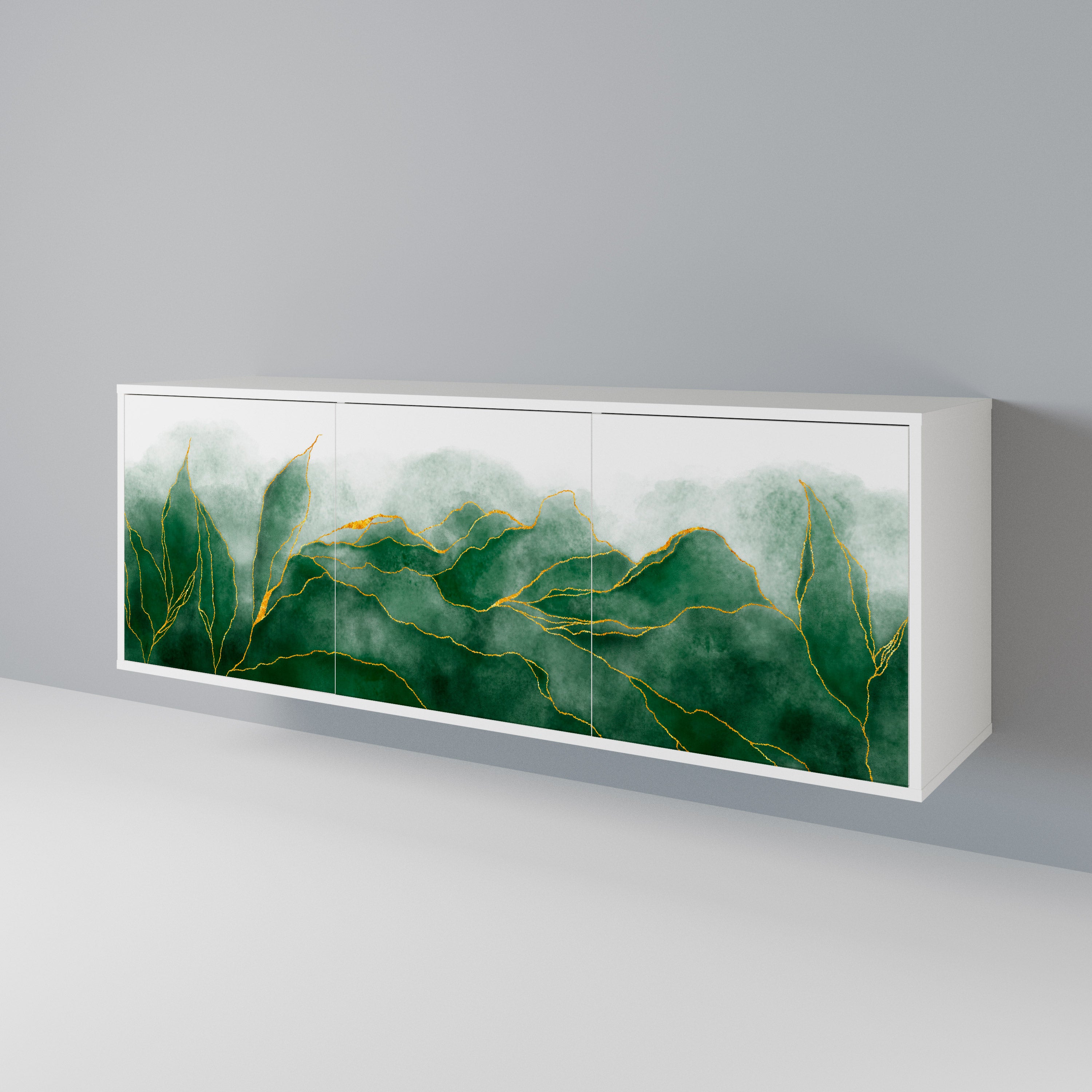 EXPENSIVE NATURE Komoda 3-drzwiowa korpus Biały