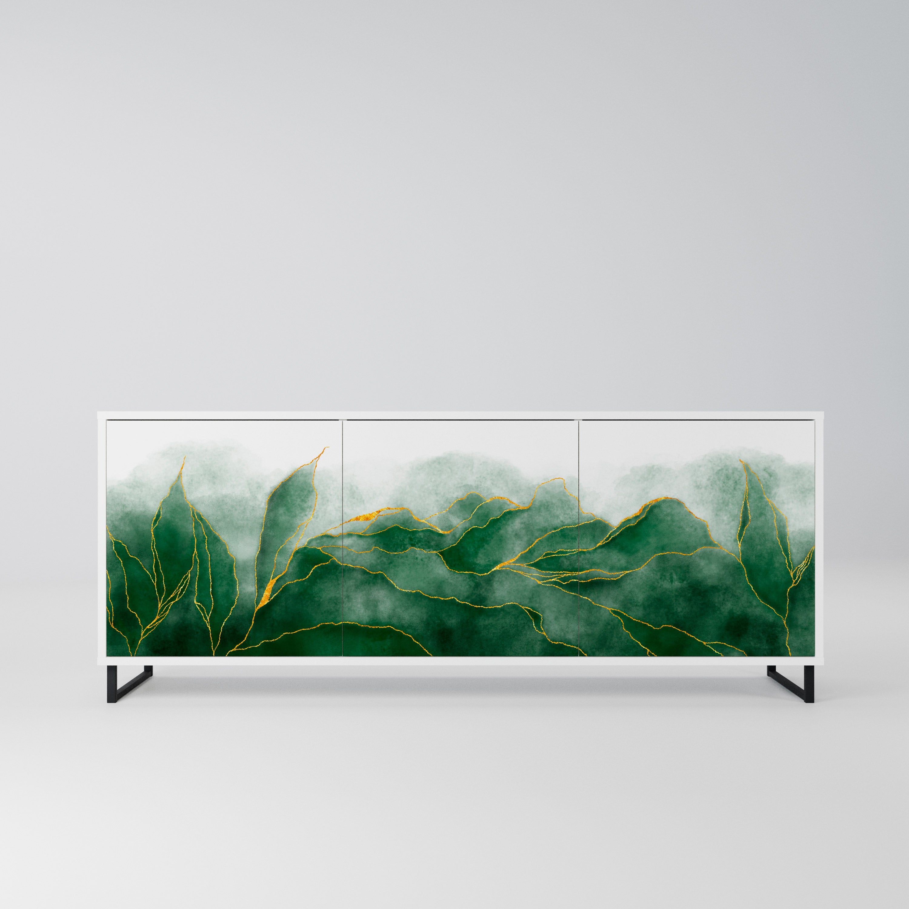EXPENSIVE NATURE Komoda 3-drzwiowa korpus Biały