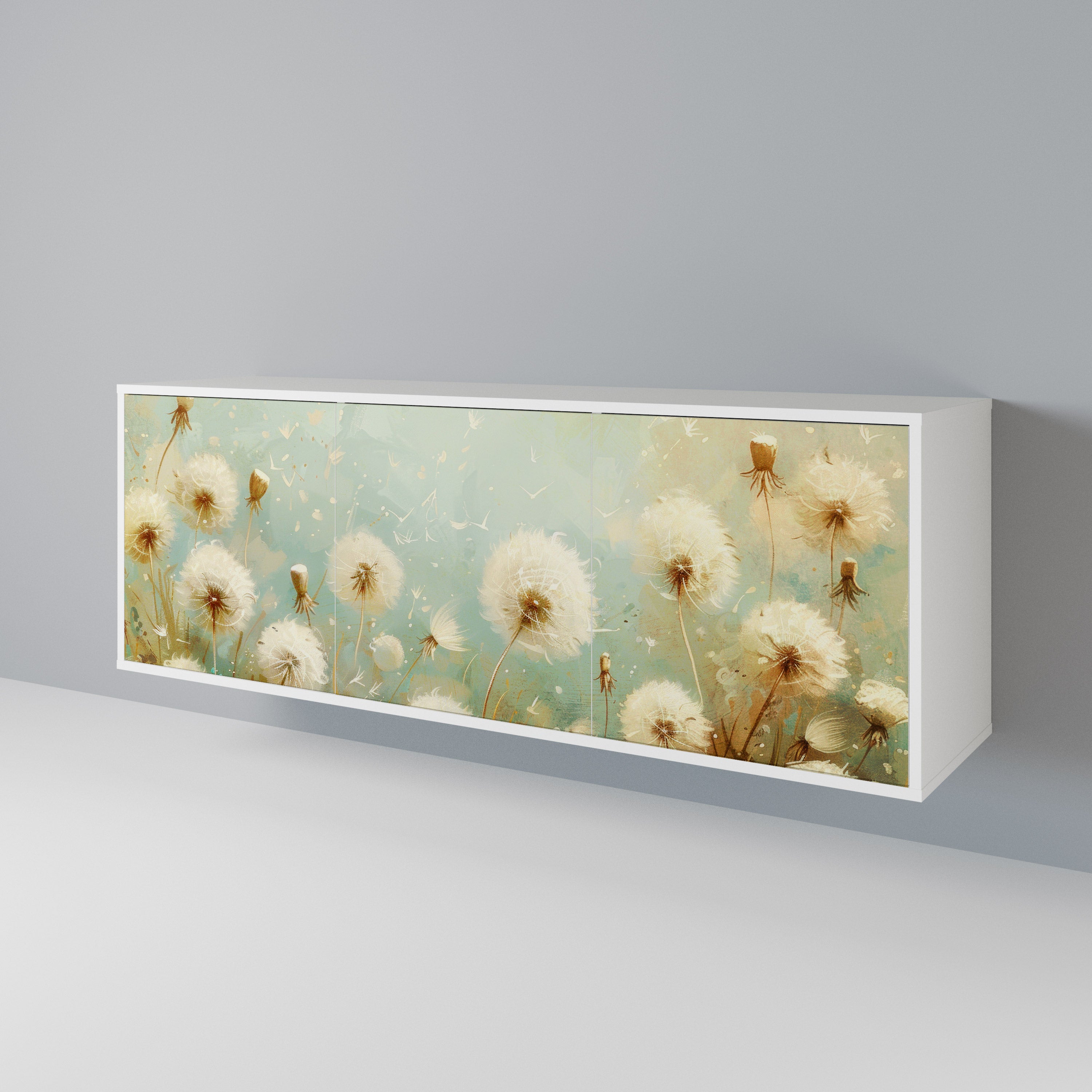 DREAMY MEADOW Komoda 3-drzwiowa korpus Biały