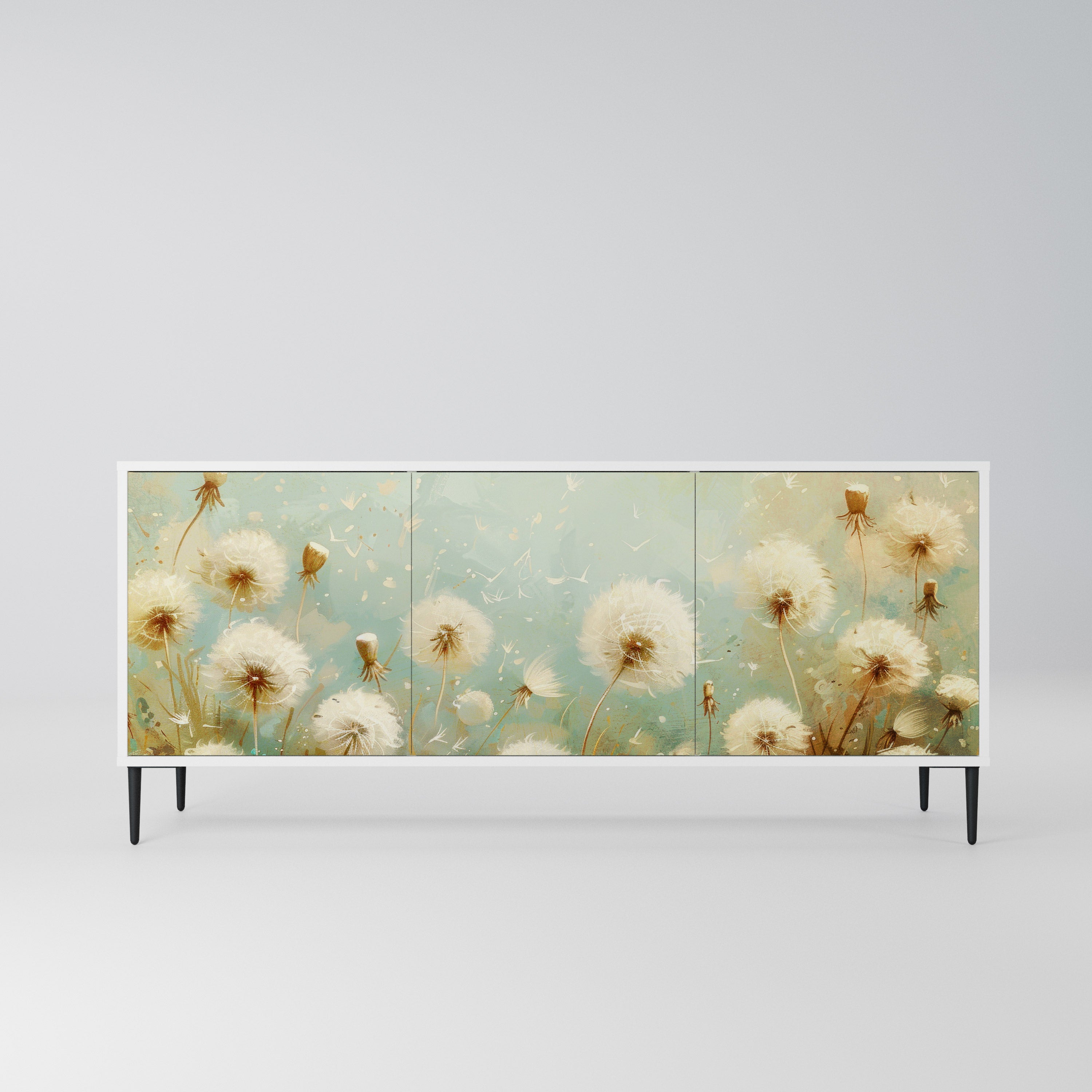 DREAMY MEADOW Komoda 3-drzwiowa korpus Biały