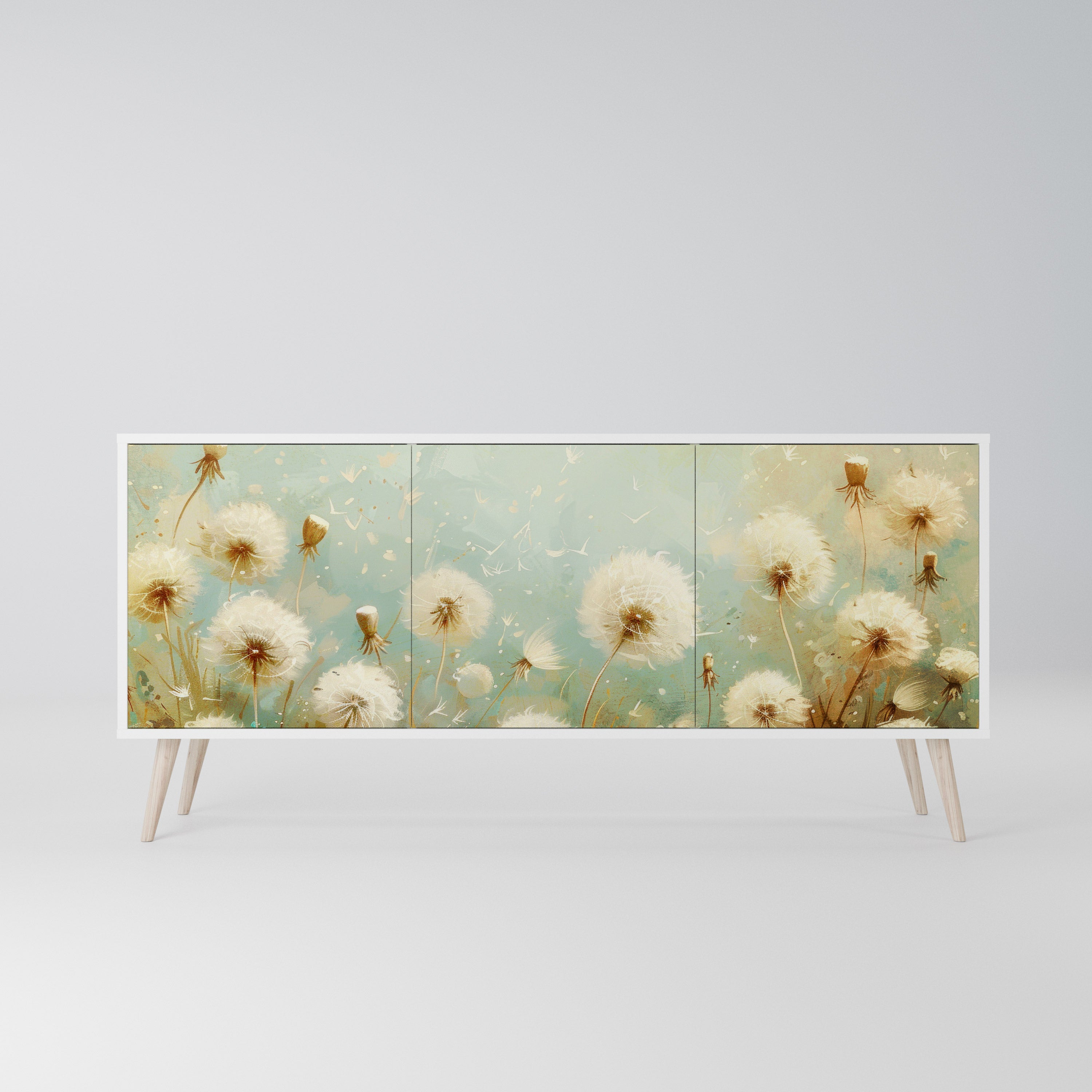 DREAMY MEADOW Komoda 3-drzwiowa korpus Biały