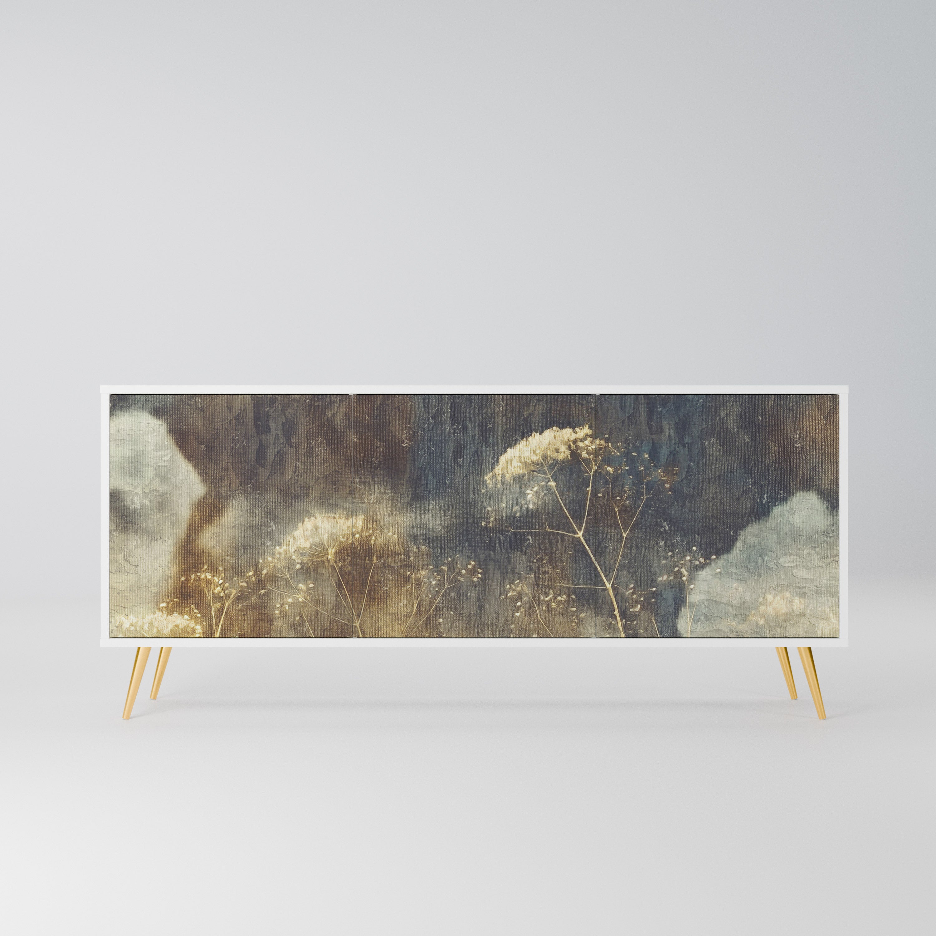 GENTLE POWER Komoda 3-drzwiowa korpus Biały