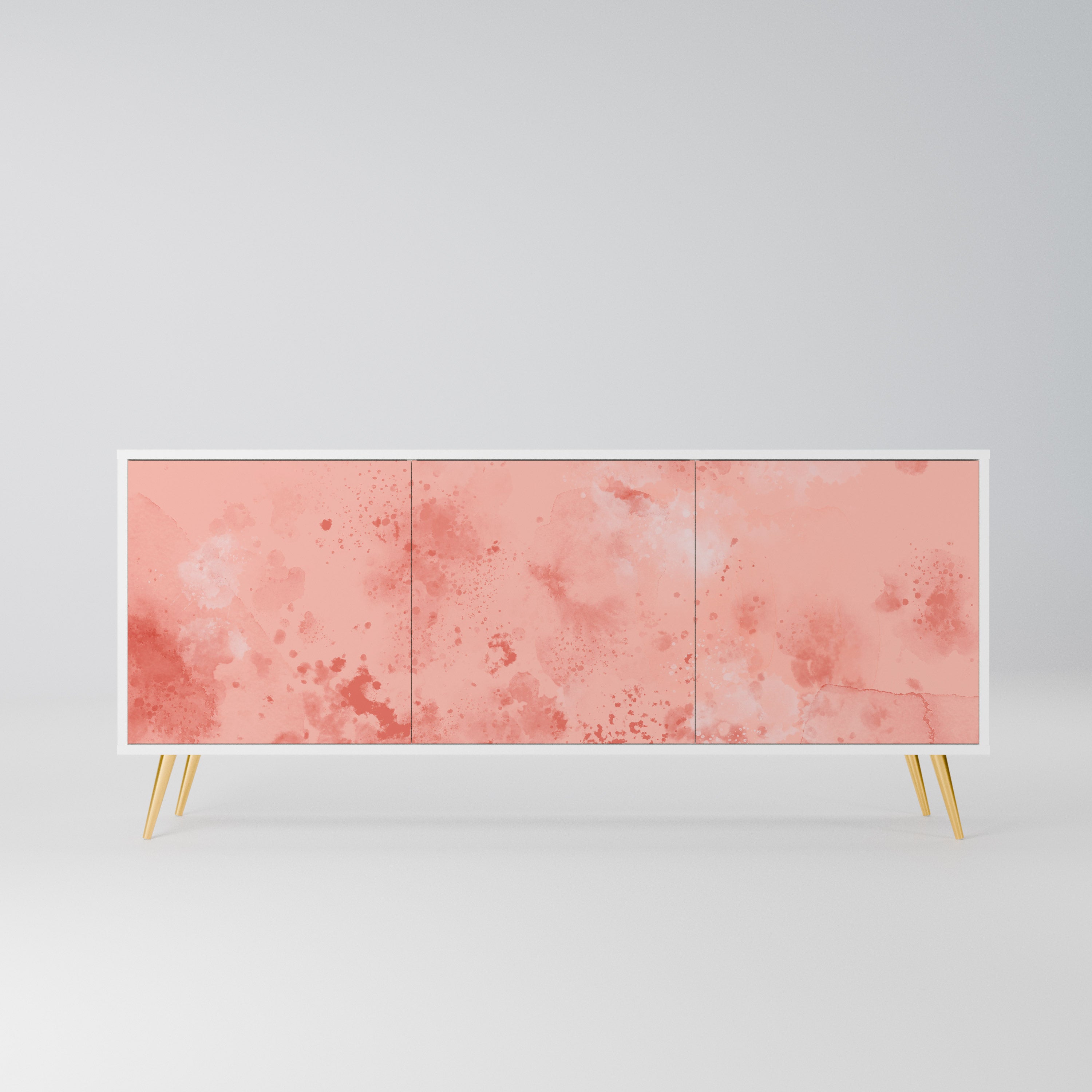 CRANE DANCE Komoda 3-drzwiowa korpus Biały