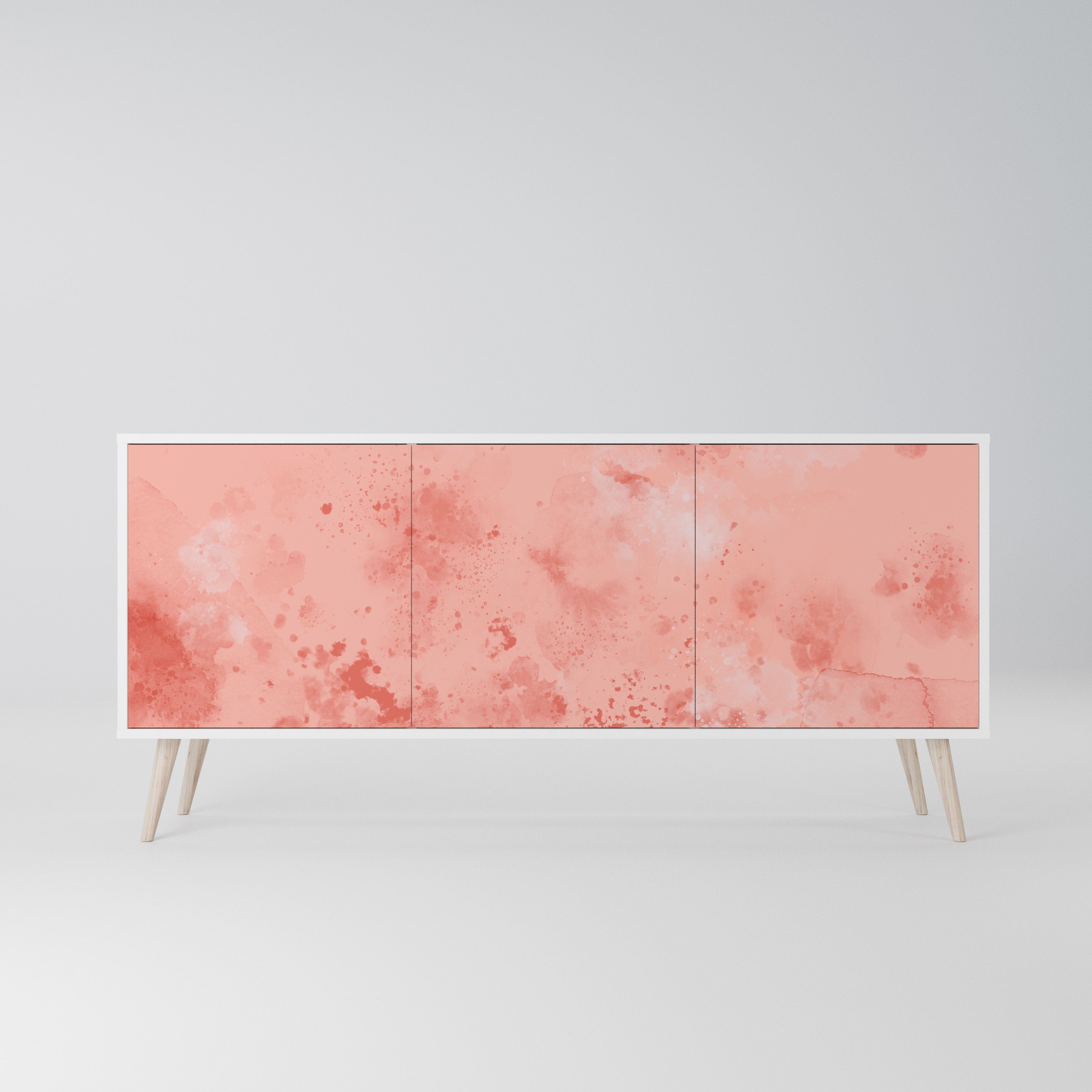 CRANE DANCE Komoda 3-drzwiowa korpus Biały