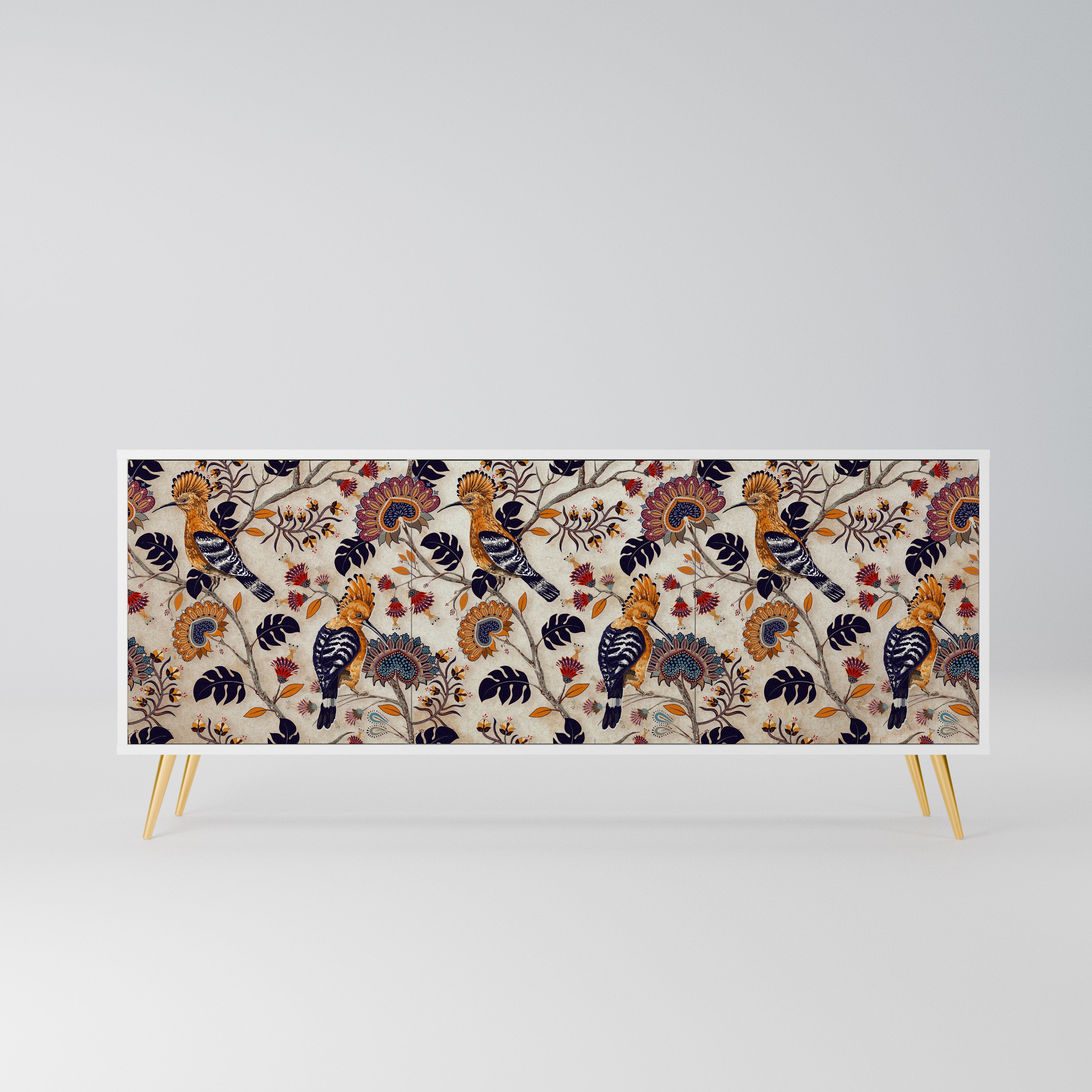 EMINENT HOOPOE Komoda 3-drzwiowa korpus Biały