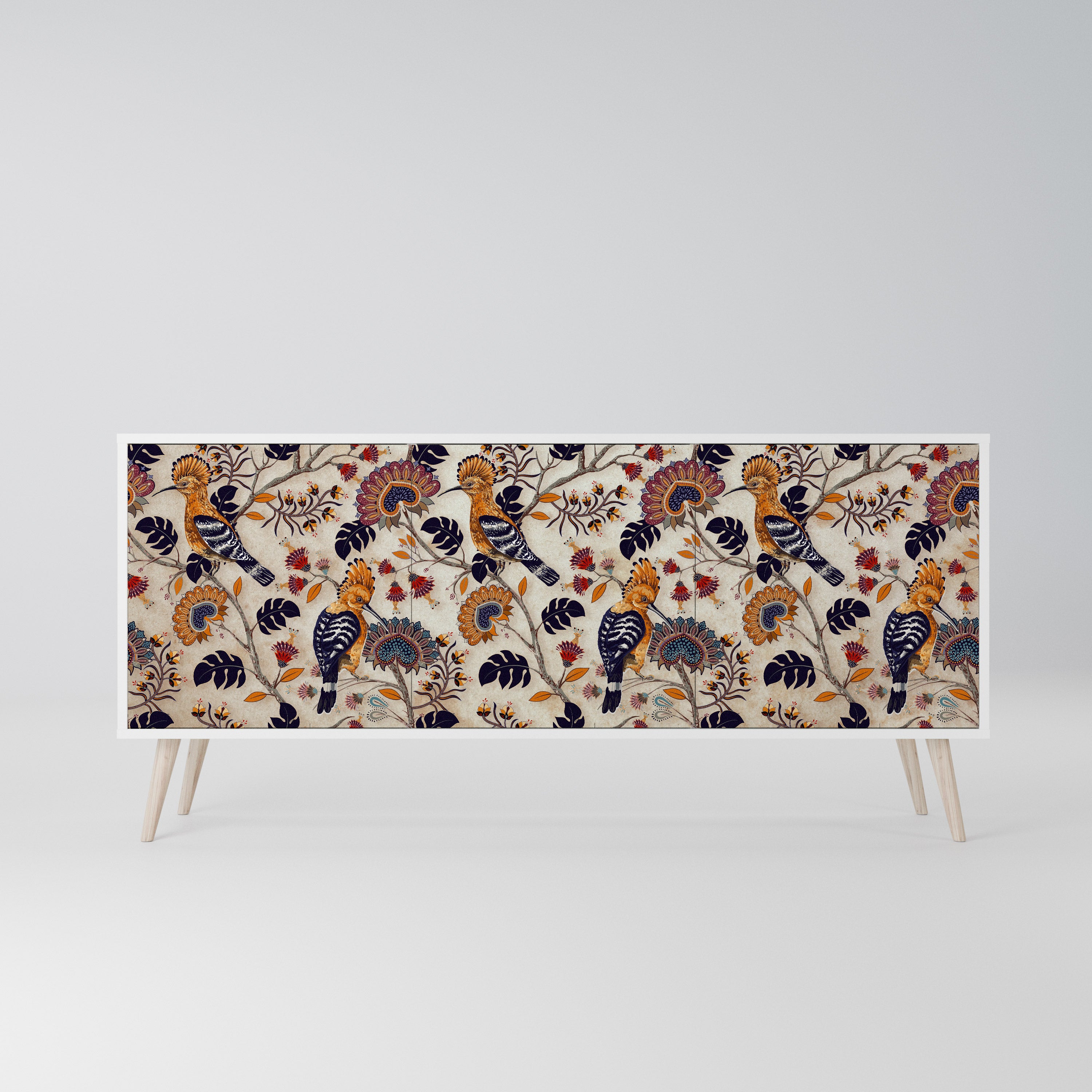 EMINENT HOOPOE Komoda 3-drzwiowa korpus Biały