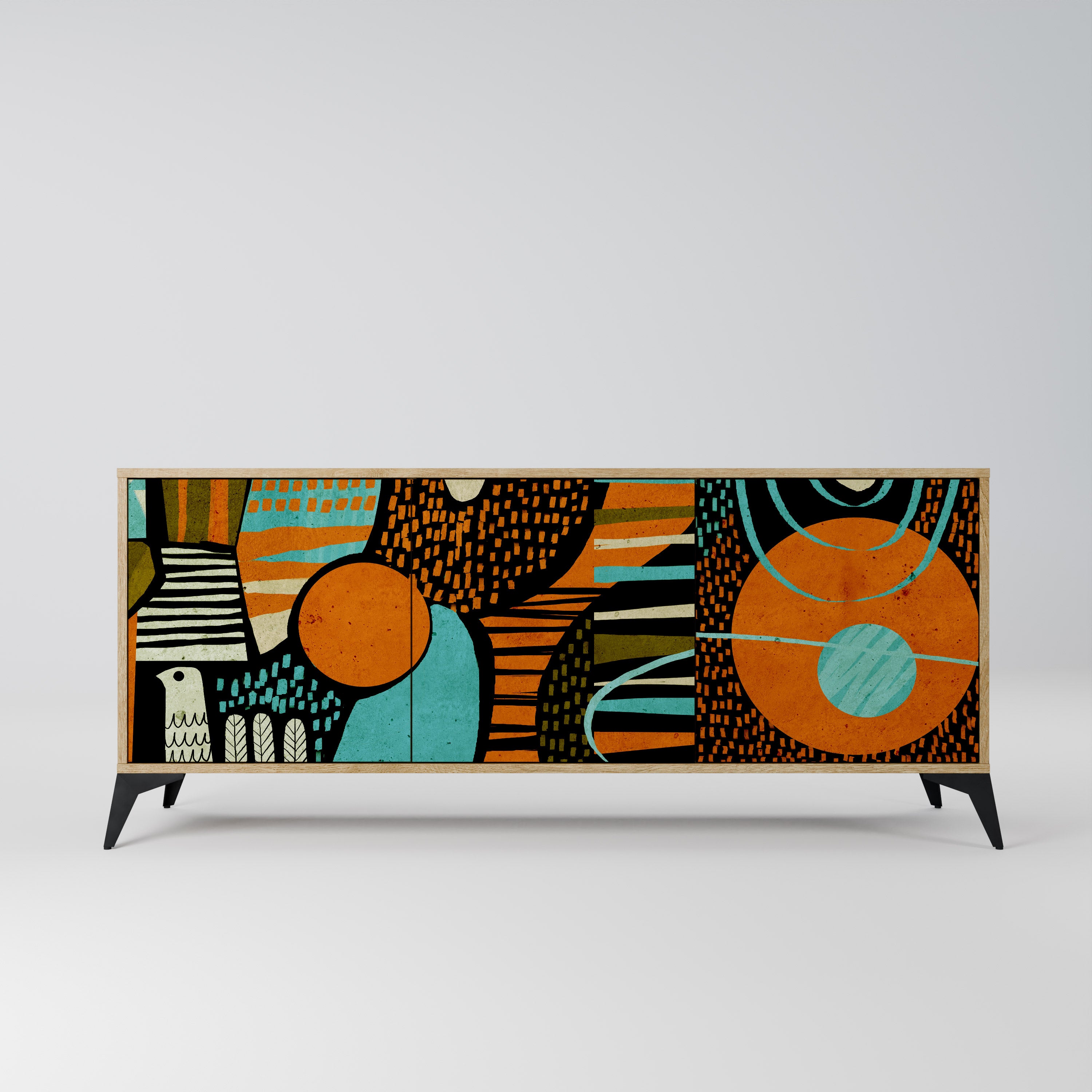 GEODE GLIMMER Komoda 3-drzwiowa